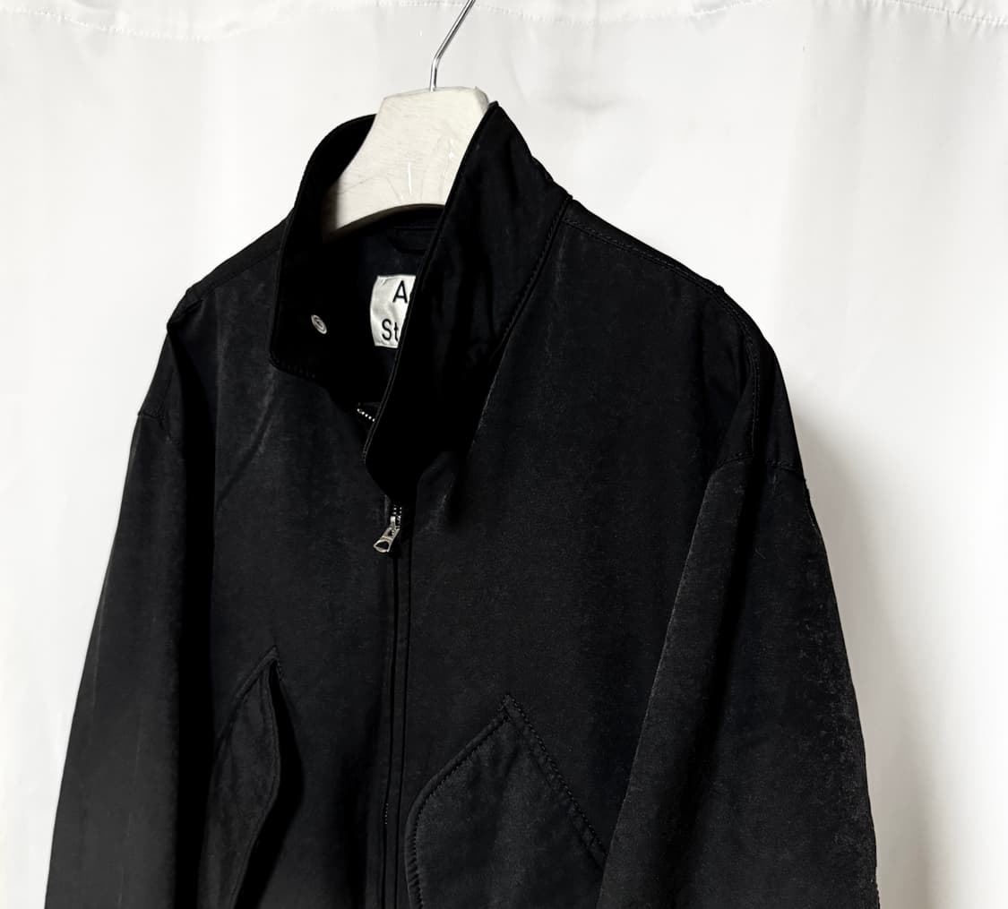 아크네 Military 울혼방 사이드 집업 블루종 자켓 상품이미지2