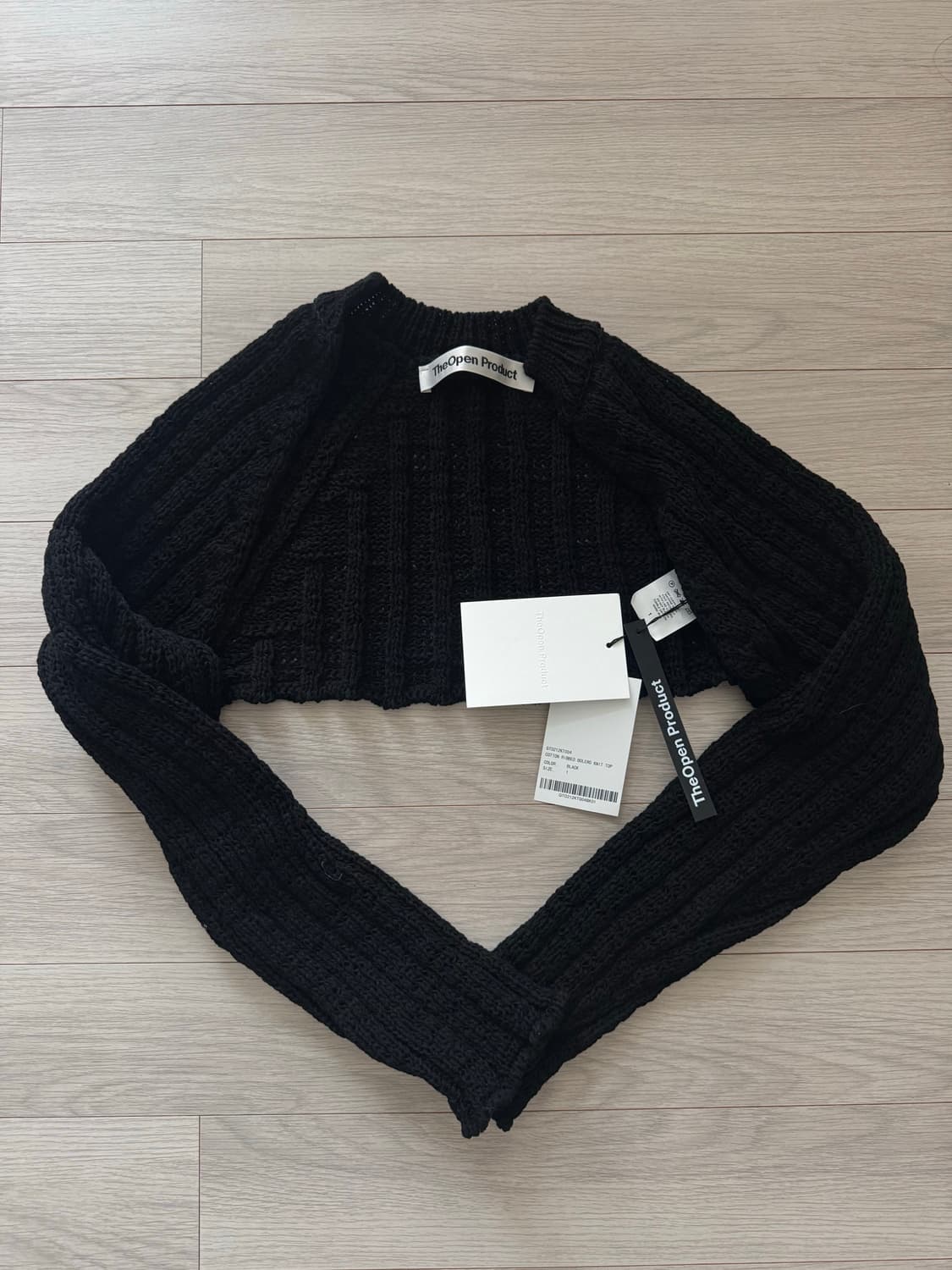 더오픈프로덕트 볼레로 니트 가디건 상품이미지2