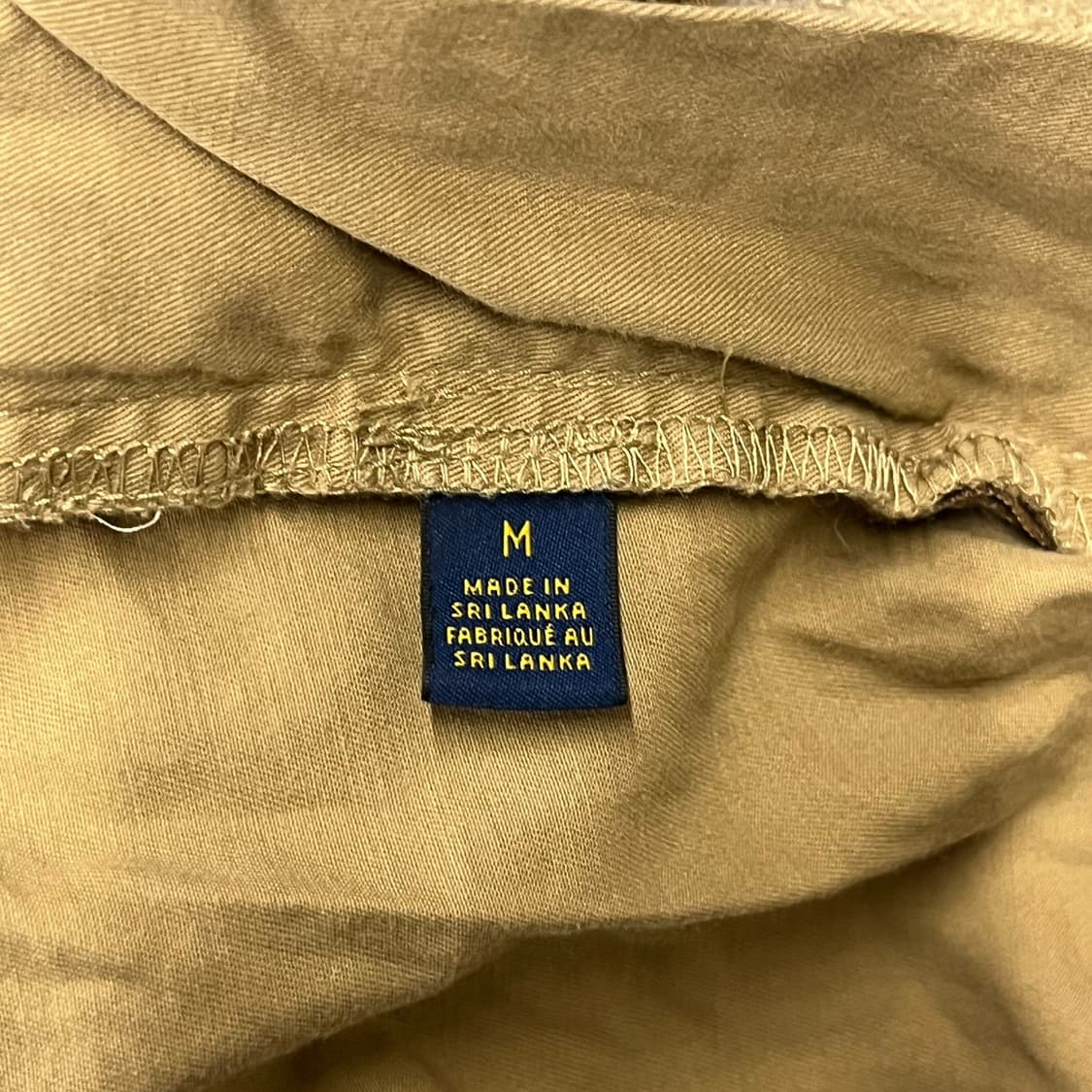 [정품/M] 폴로 랄프로렌 베이지색 면 트레이닝 바지 b18 상품이미지5