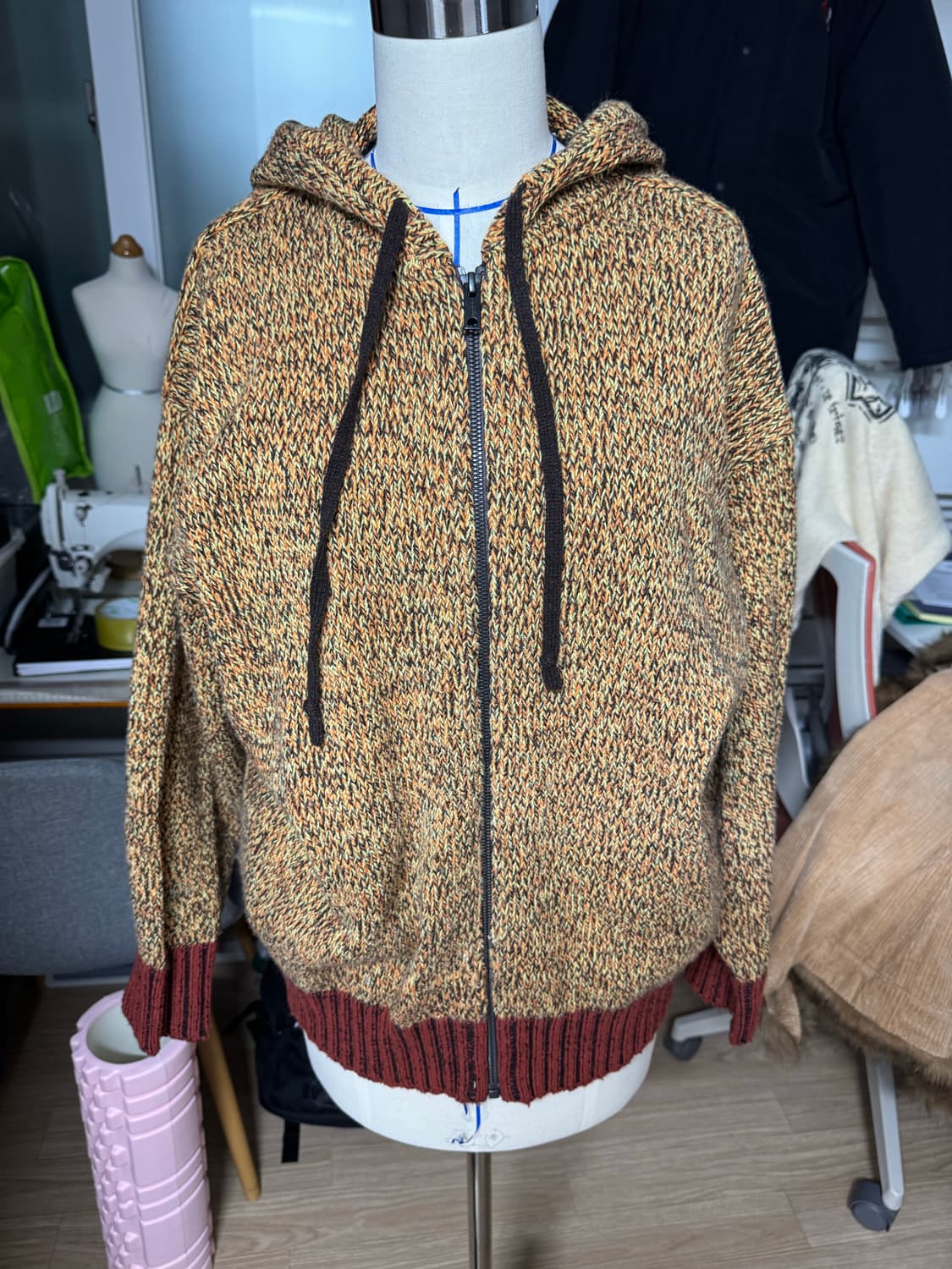 마르니 유니클로 콜라보 니트집업 상품이미지1