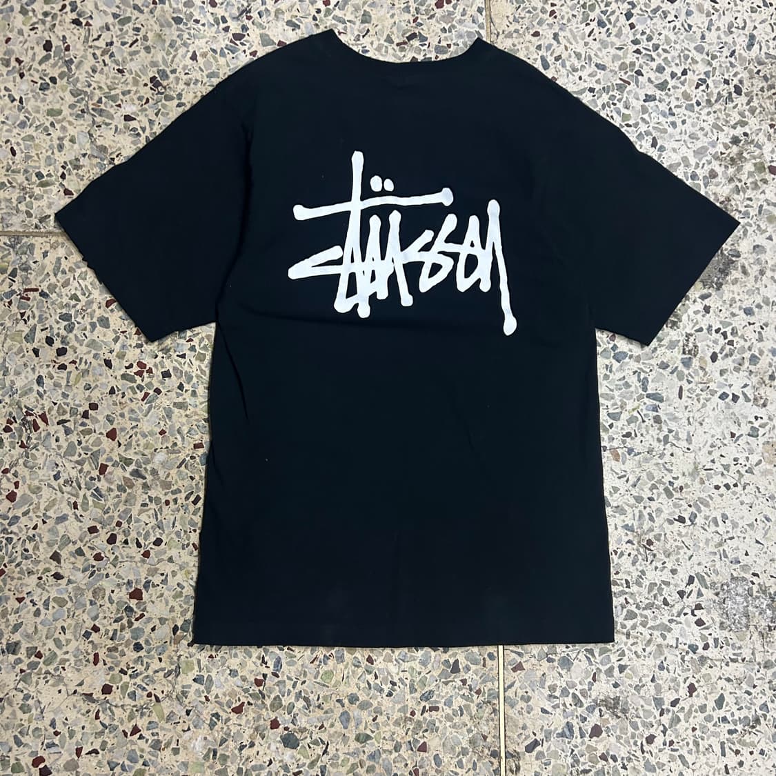 스투시(Stussy) 블랙 반팔티 상품이미지3
