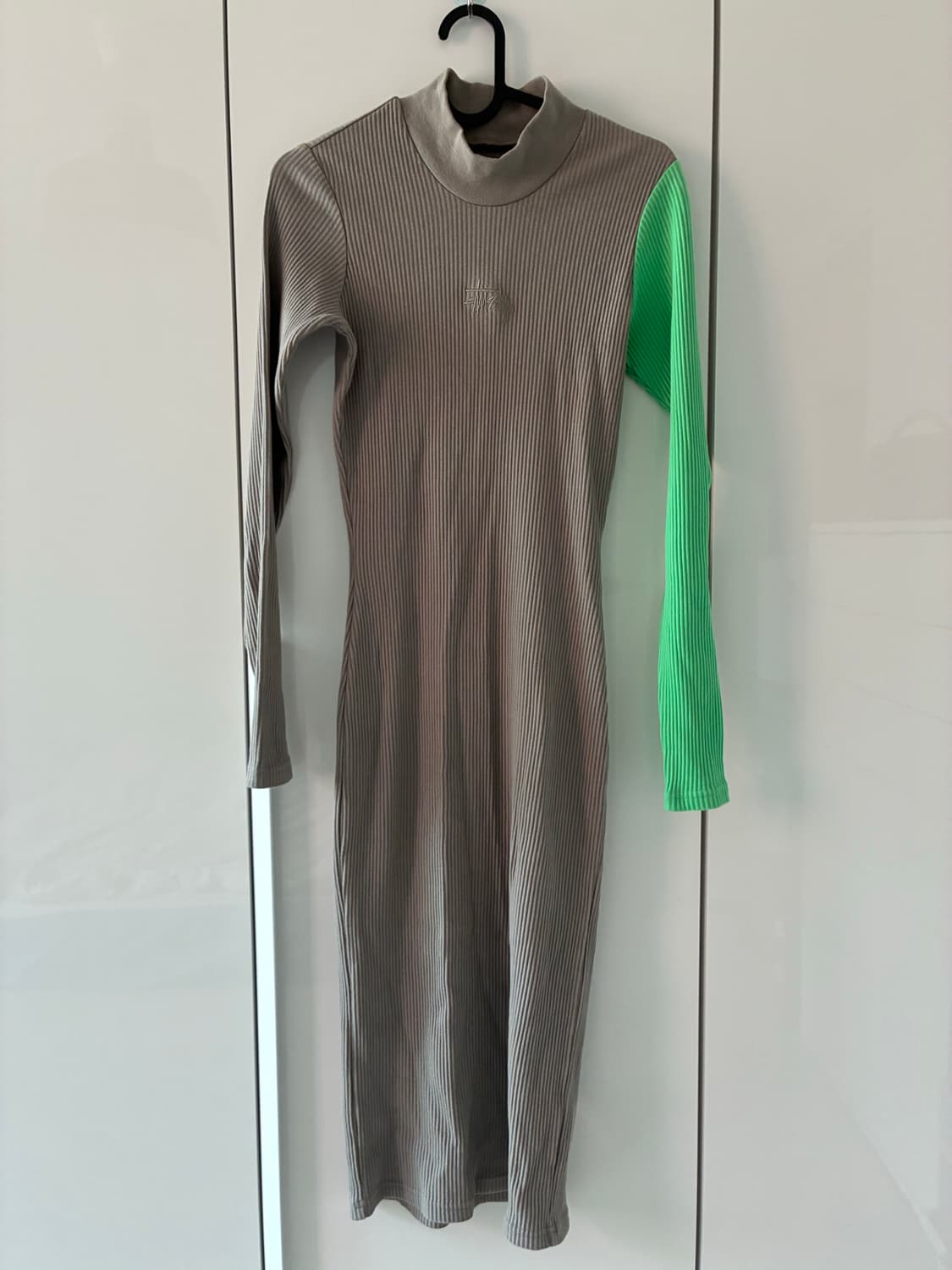 스투시 컬러블록 리브 롱 원피스 / S 상품이미지1