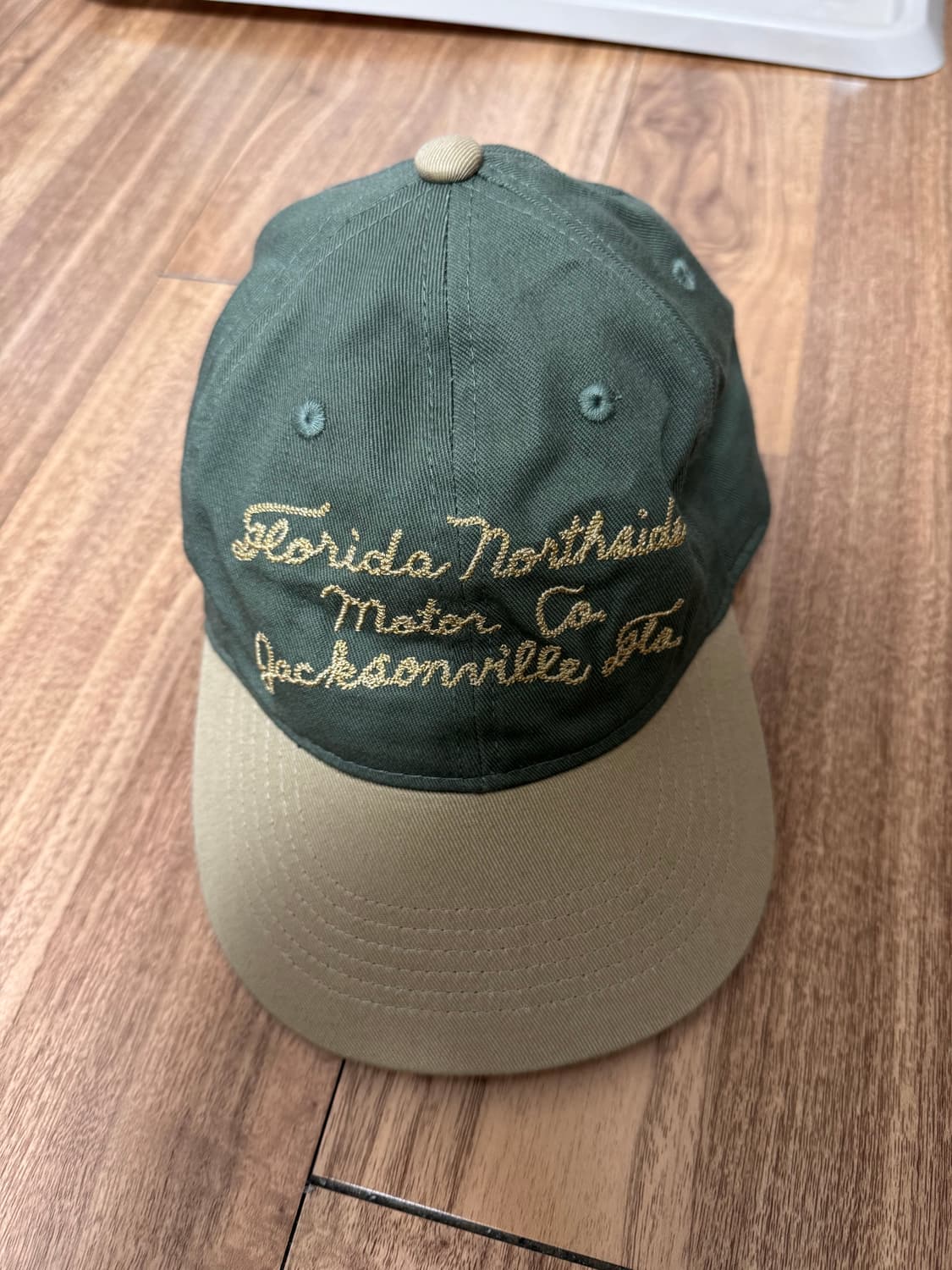 pherrows 페로우즈 모자 볼캡 OLIVE x BEIGE 24W-PB 상품이미지1