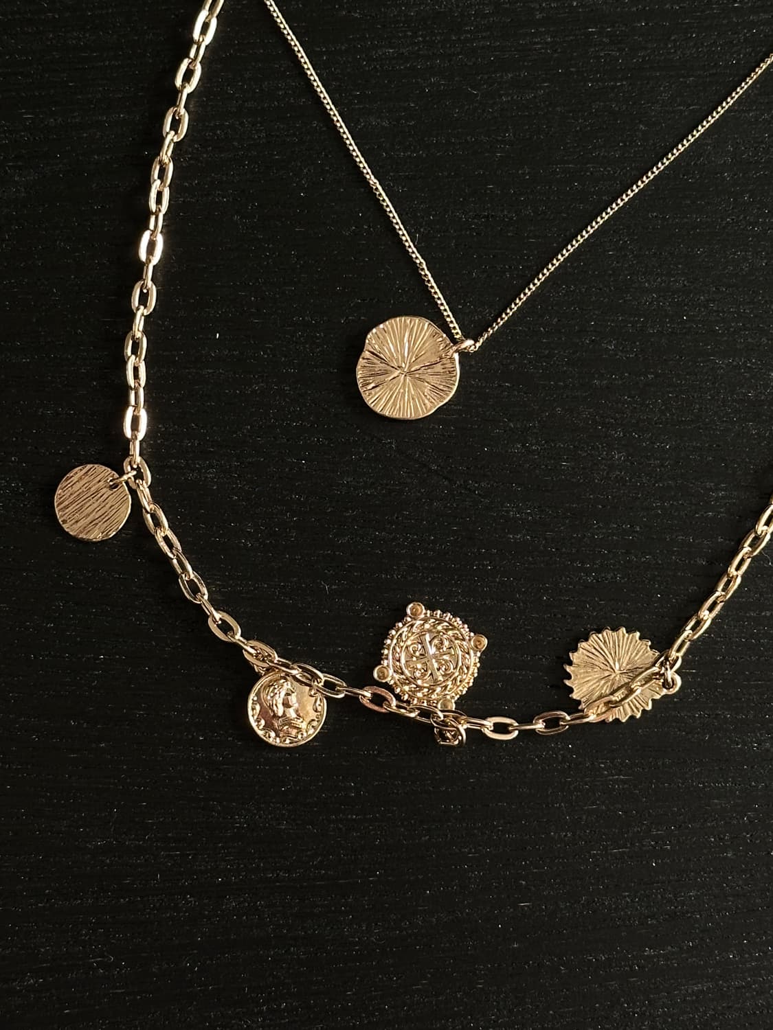 zara 레이어드 롱 골드 네크리스 상품이미지3