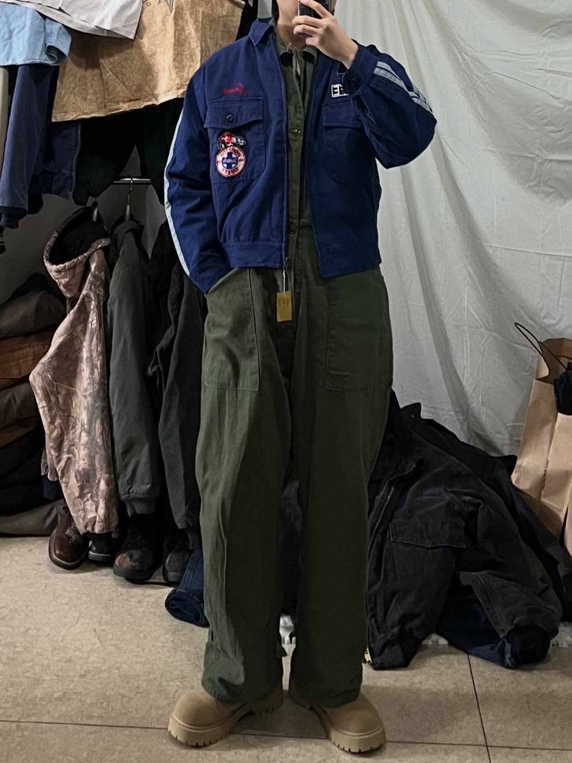 90s 휴스턴 산타페 워크 자켓 상품이미지3