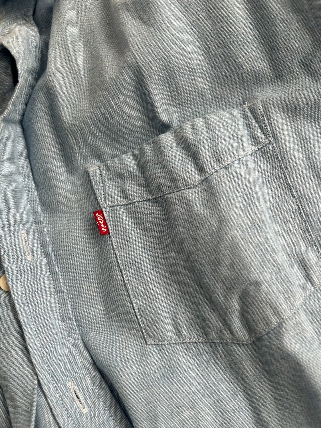 리바이스 스카이블루 셔츠 상품이미지4