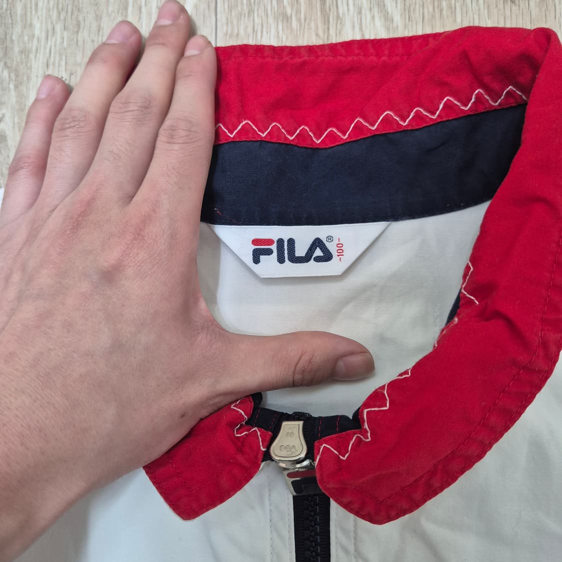 휠라 올드스쿨 코튼 바람막이 상품이미지5