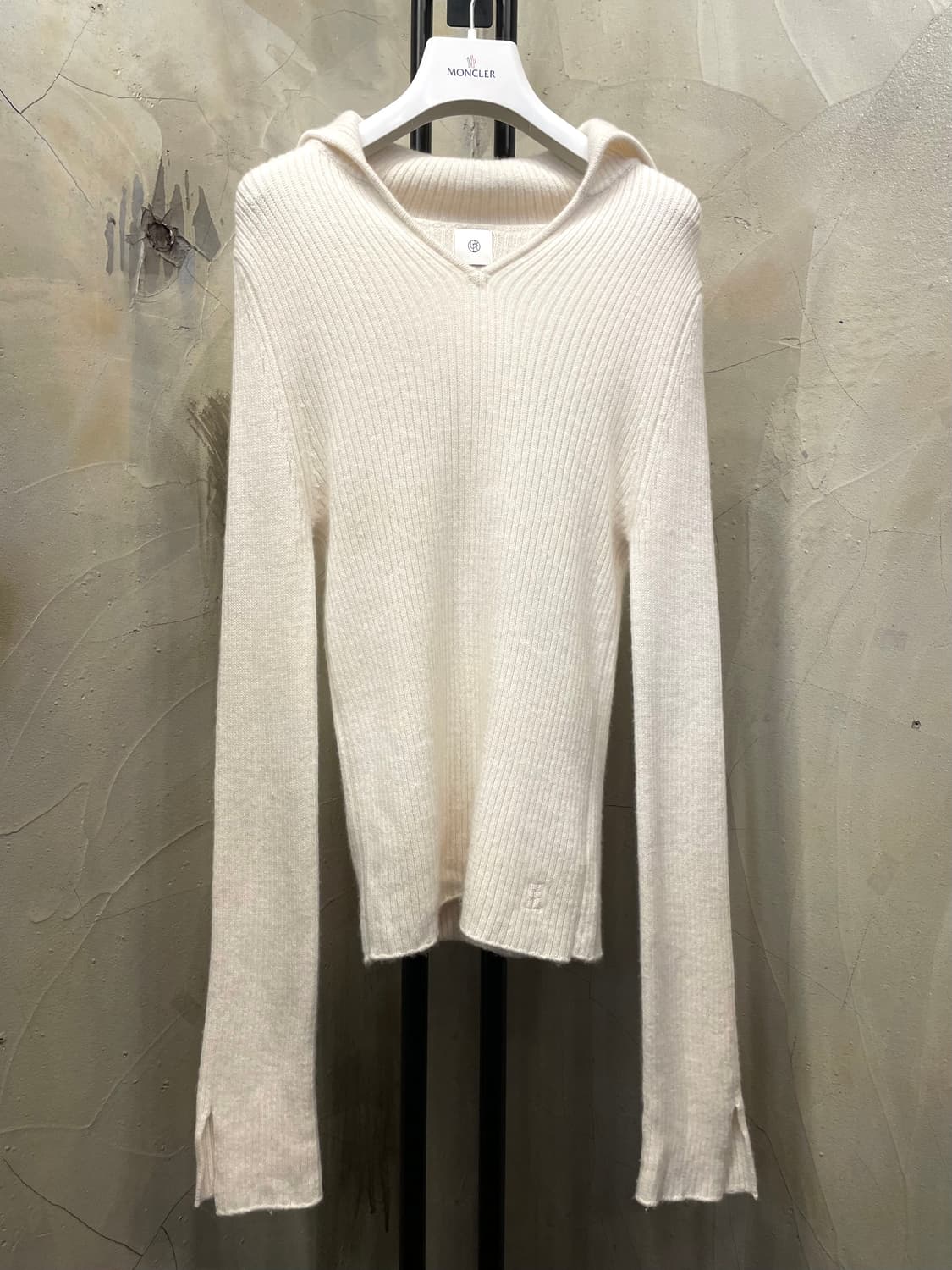 Umer 유메르 세일러 카라 크림 울니트 55~66 상품이미지1