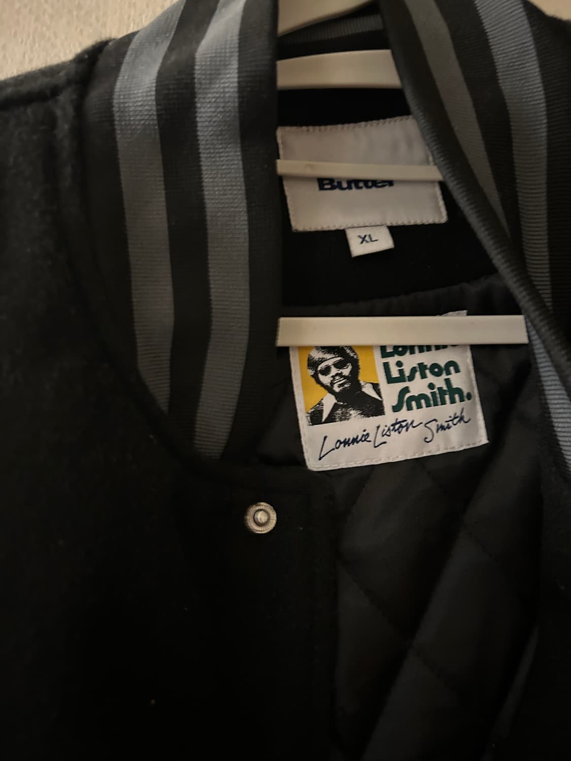 buttergoods 베러굿즈 로니 리스톤 스미스 바시티자켓 XL 상품이미지3