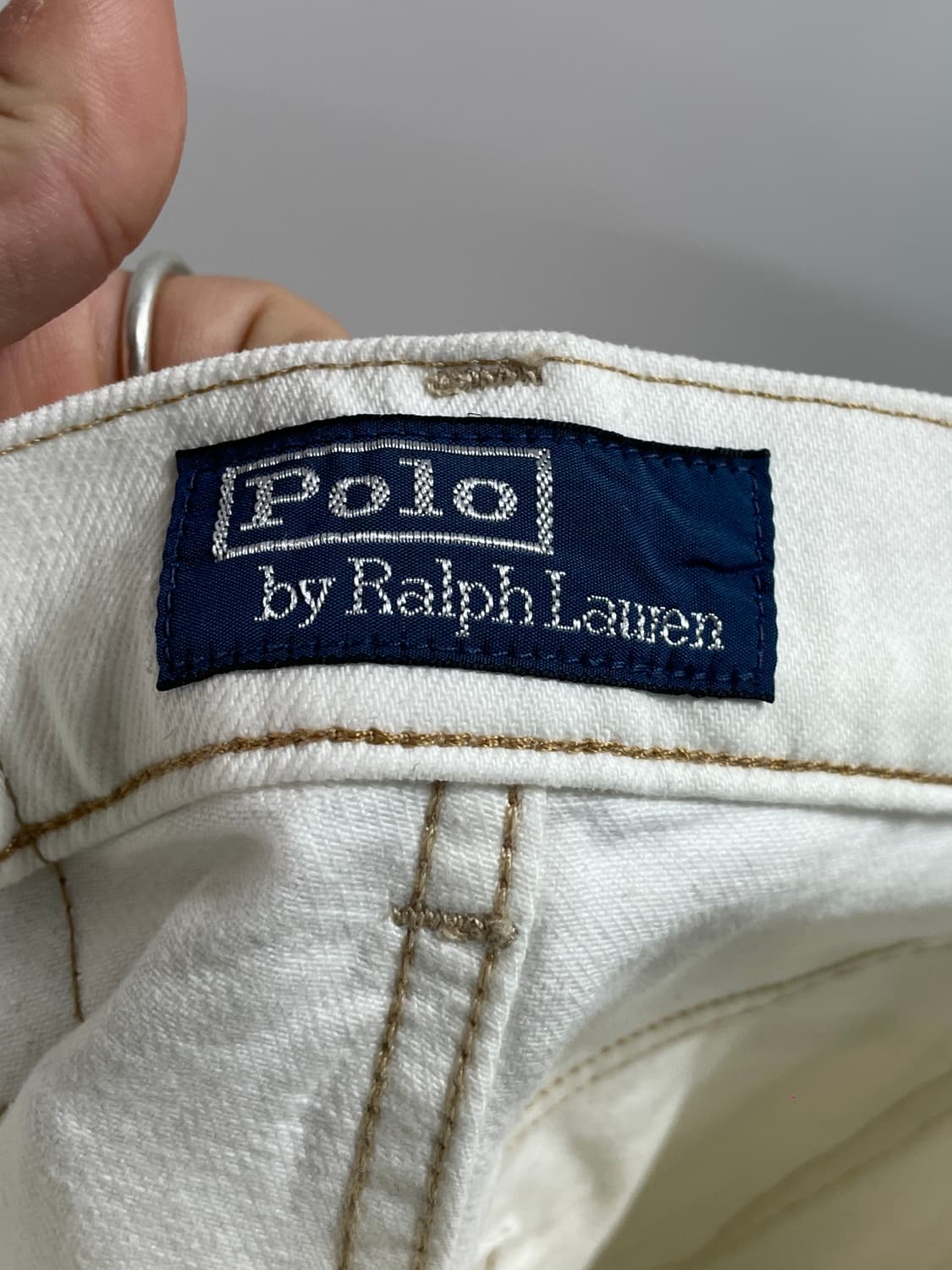 폴로 랄프로렌 우먼스 릴렉스 와이드 데님 팬츠 (onp.61) 상품이미지5