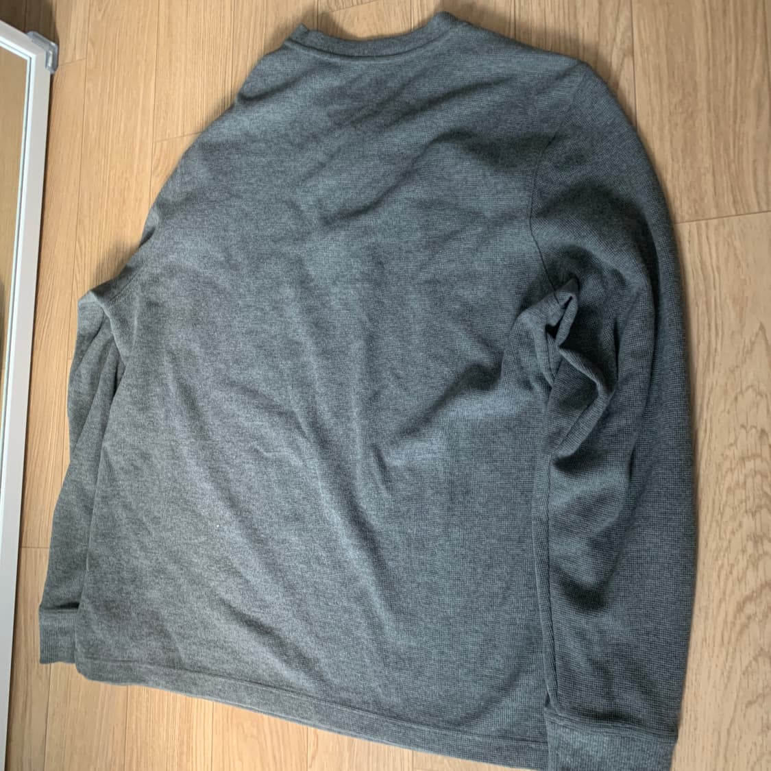XL)L.L.bean 엘엘빈 와플 헨리넥 상품이미지2