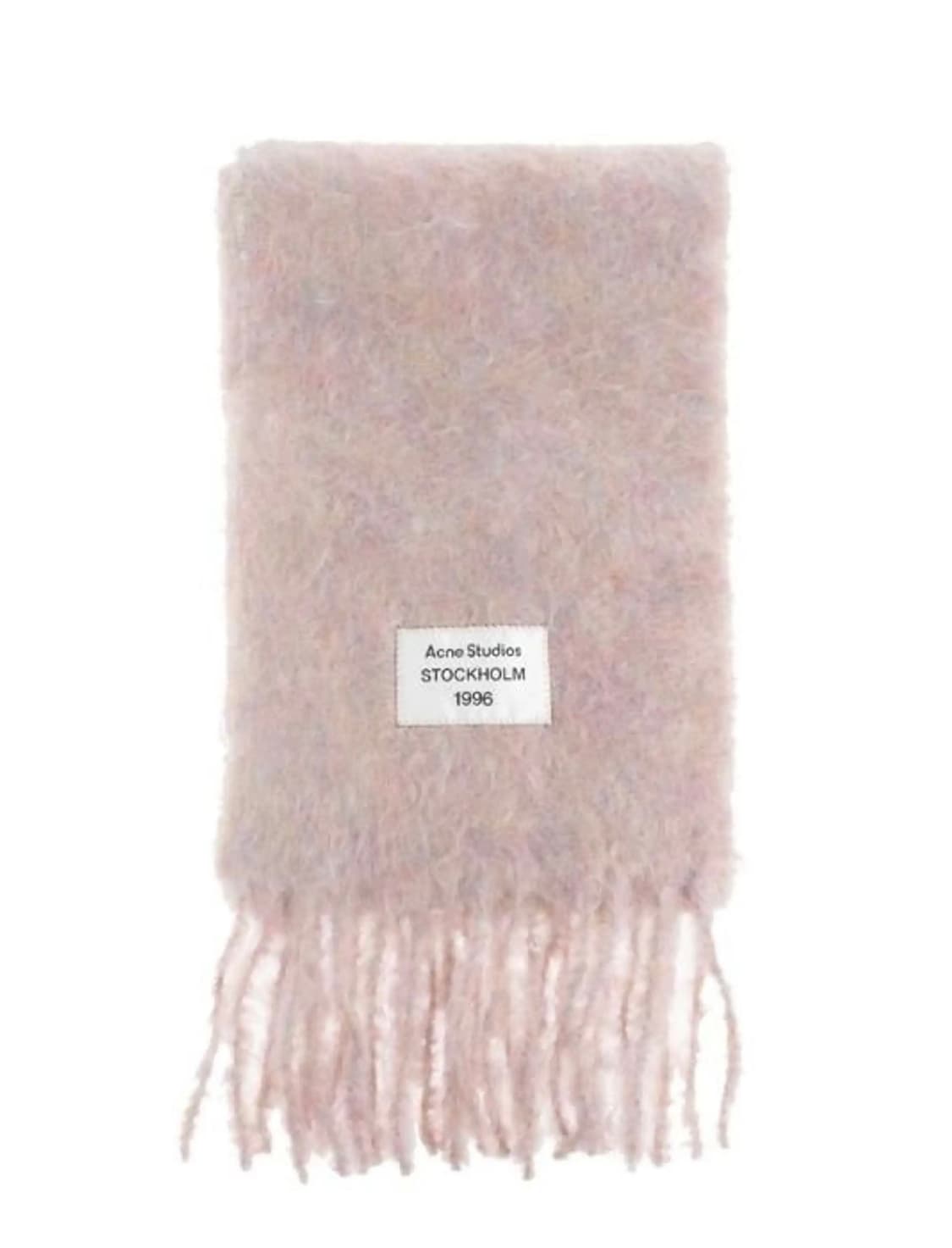 아크네스튜디오 모헤어 머플러/핑크 멀티 상품이미지1