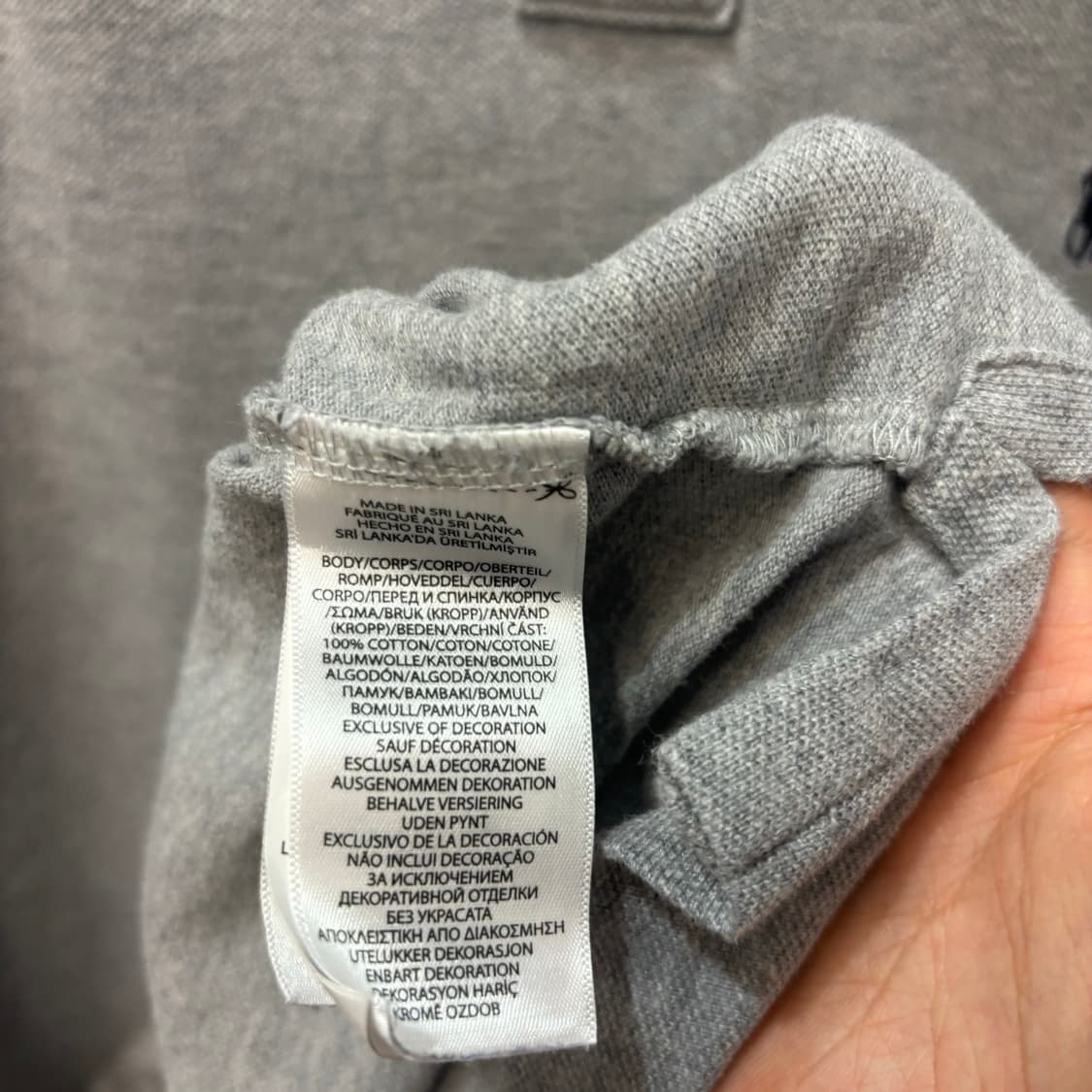 폴로 랄프 로렌 네이비 포니 그레이 PK XL 상품이미지8
