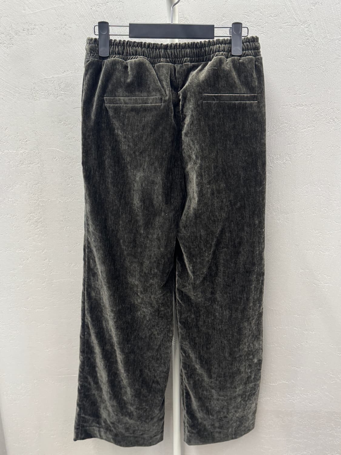 톰그레이하운드 벨벳 와이드 팬츠 S 상품이미지4