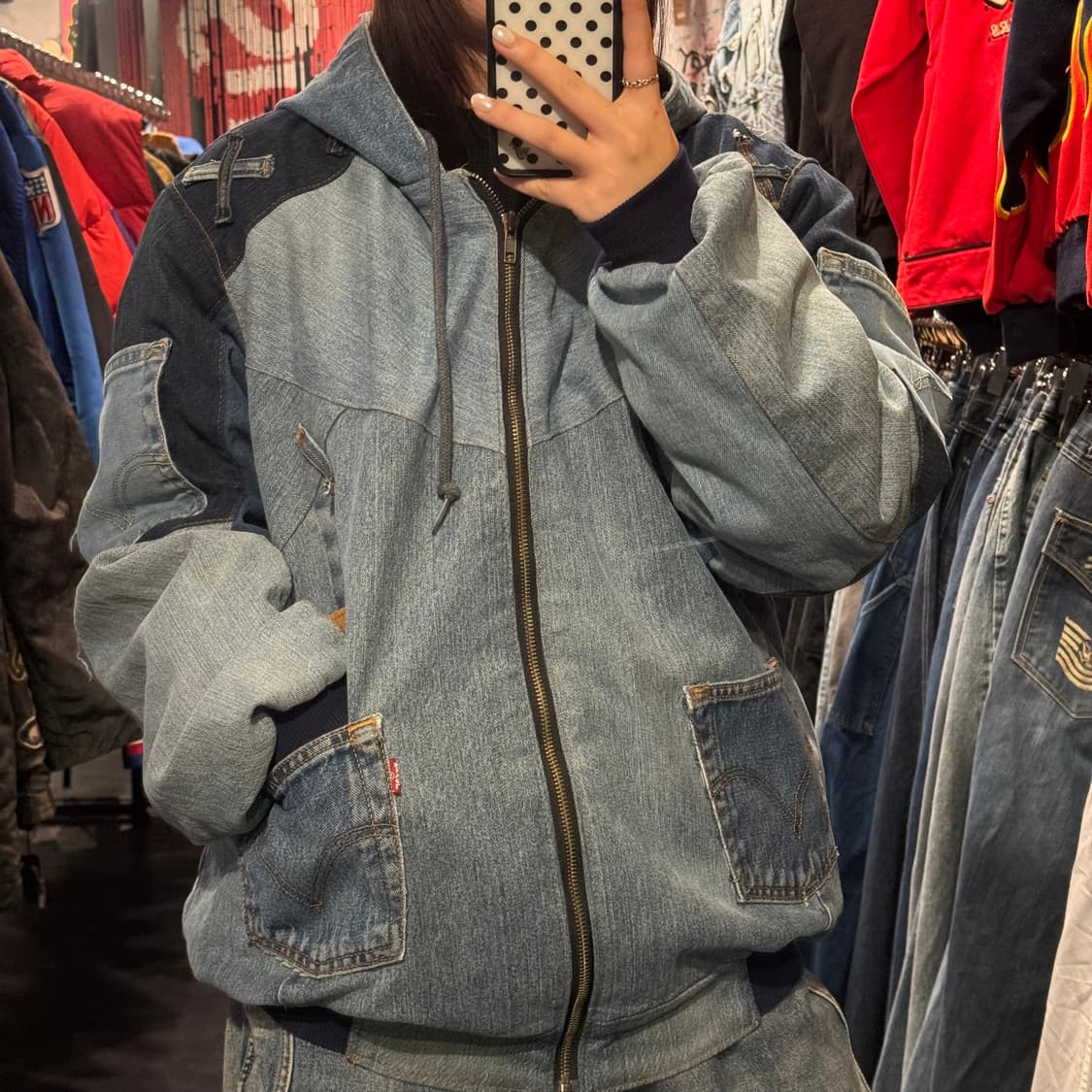 [IM] 리바이스 리메이크 후드자켓 상품이미지3