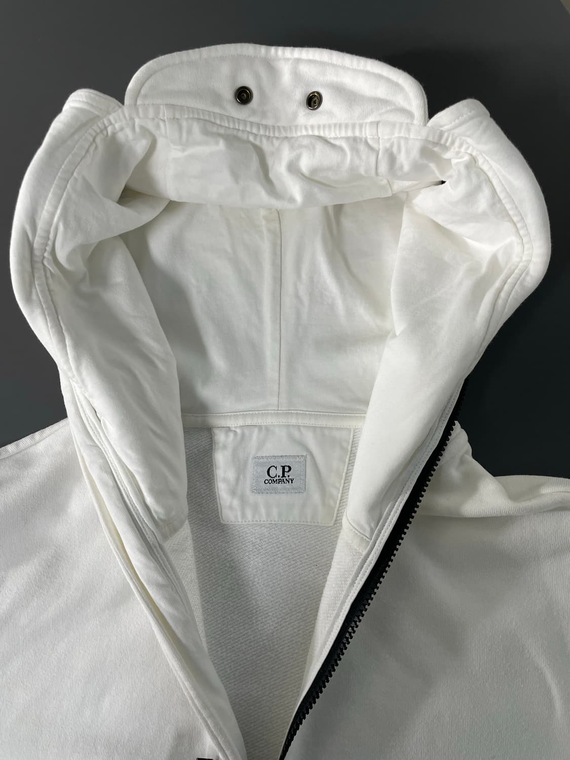 [XL] CP컴퍼니 씨피컴퍼니 코튼 고글 후드 집업 상품이미지9