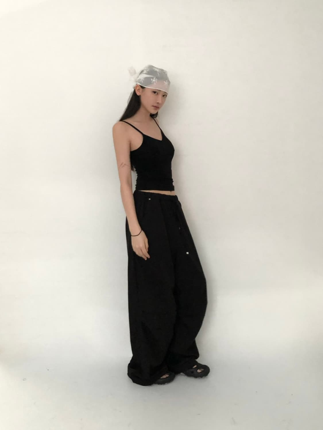 [YUE] yue project 매니 나일론 팬츠 상품이미지1