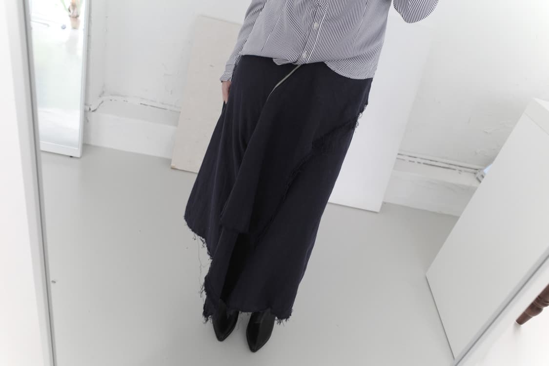 unbalanced damage skirt 상품이미지7