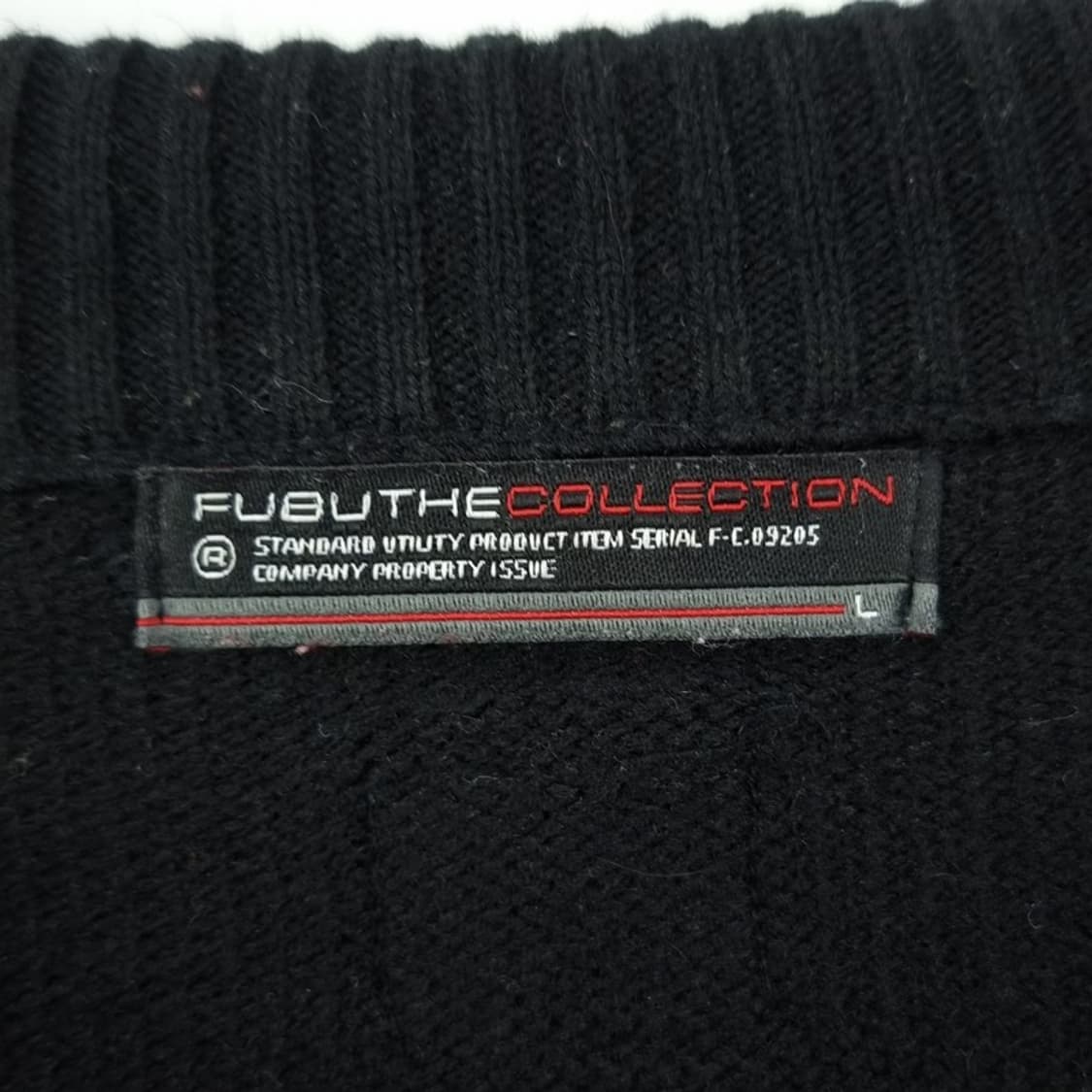 [푸부] 올드스쿨 빈티지 레이싱 패치 니트 집업 가디건 M16846 상품이미지9