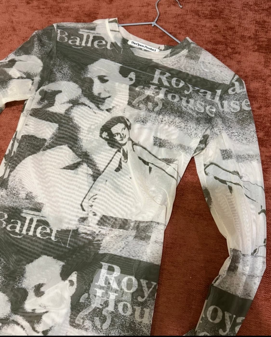 오픈와이와이 openyy 발레리나 메쉬 탑 카키 레이어트 상품이미지3