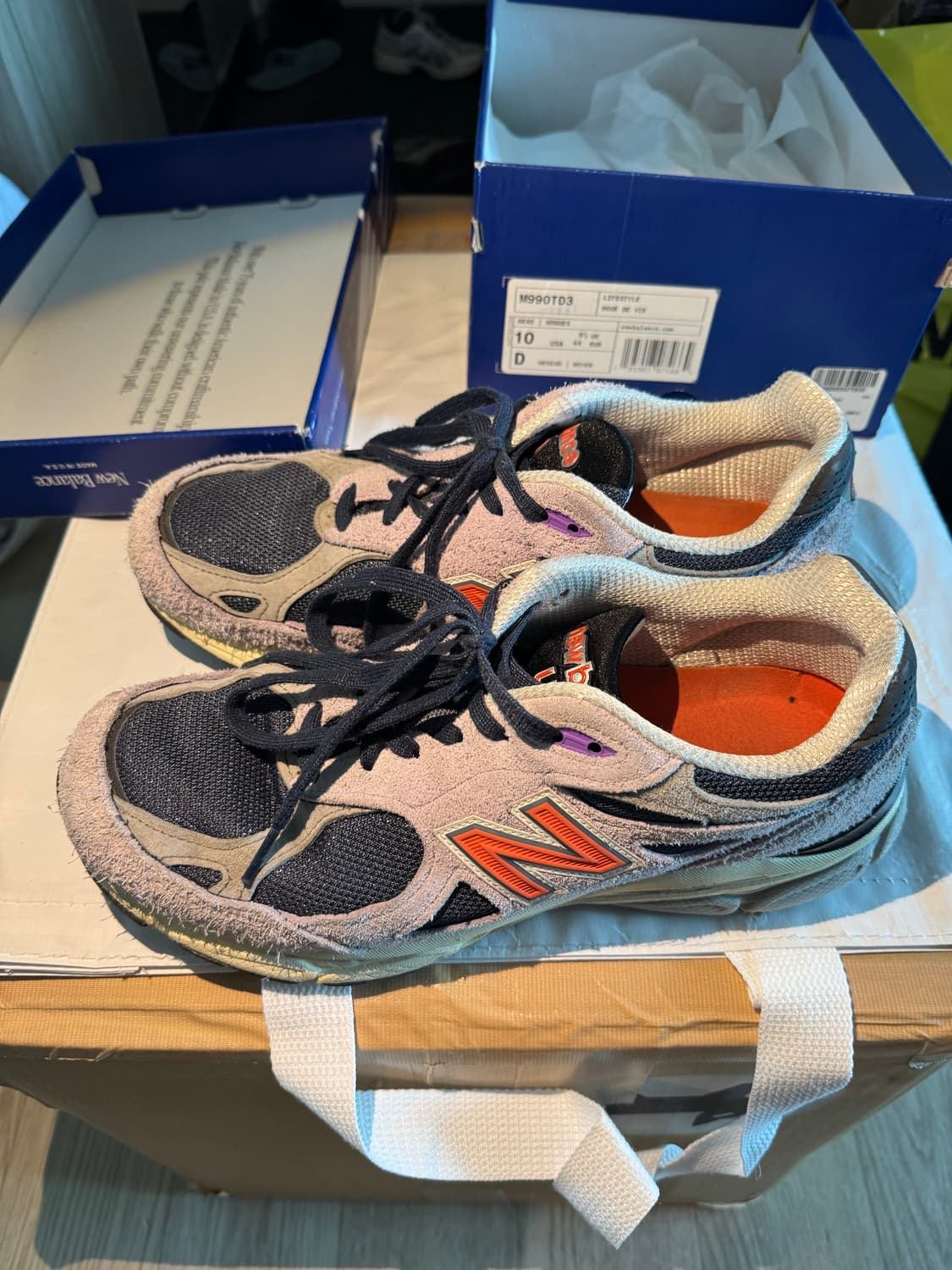 뉴발란스 990v3 MADE IN USA 테디산티스 애머시스트 상품이미지4