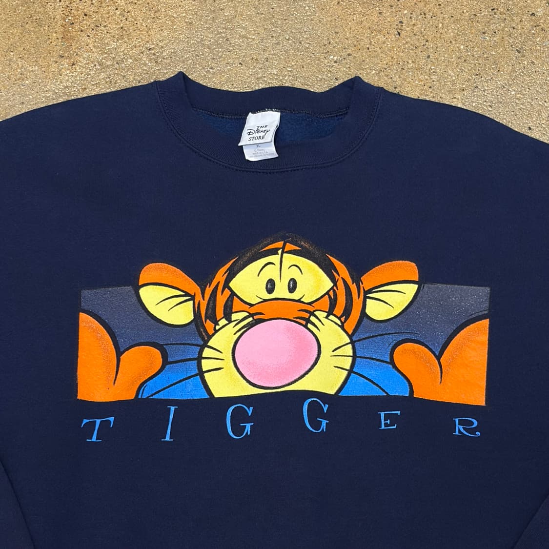 90s Made in USA 미국 빈티지 디즈니 타이거 카툰 맨투맨 상품이미지3