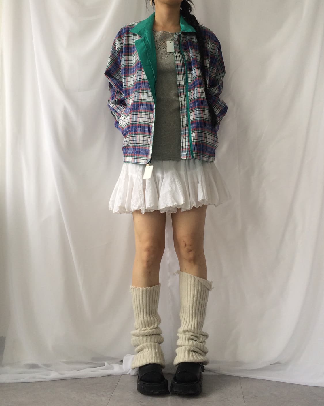 Reversible high neck jacket 상품이미지9