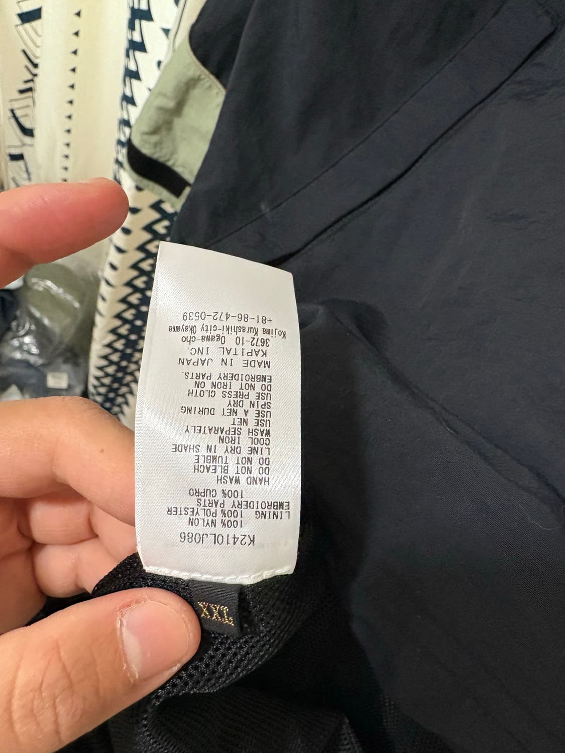 캐피탈 나일론 태피터 투톤 테네시 캑터스 플라워 파카 상품이미지10