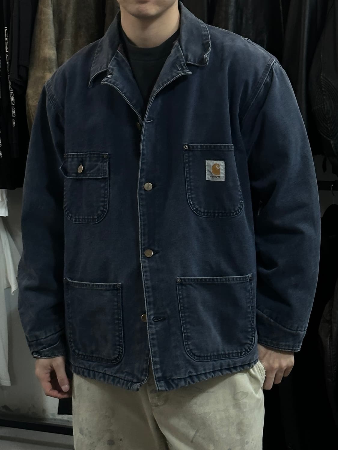 90's USA Made 칼하트 빈티지 초어자켓 상품이미지3