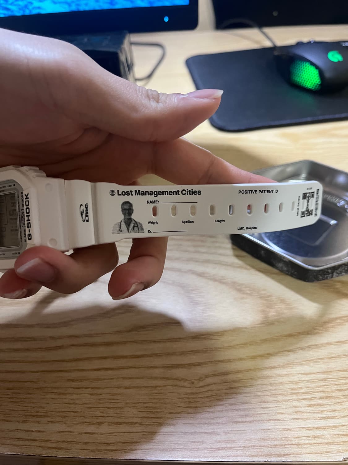 지샥 엘엠씨 콜라보 전자 손목시계 상품이미지4