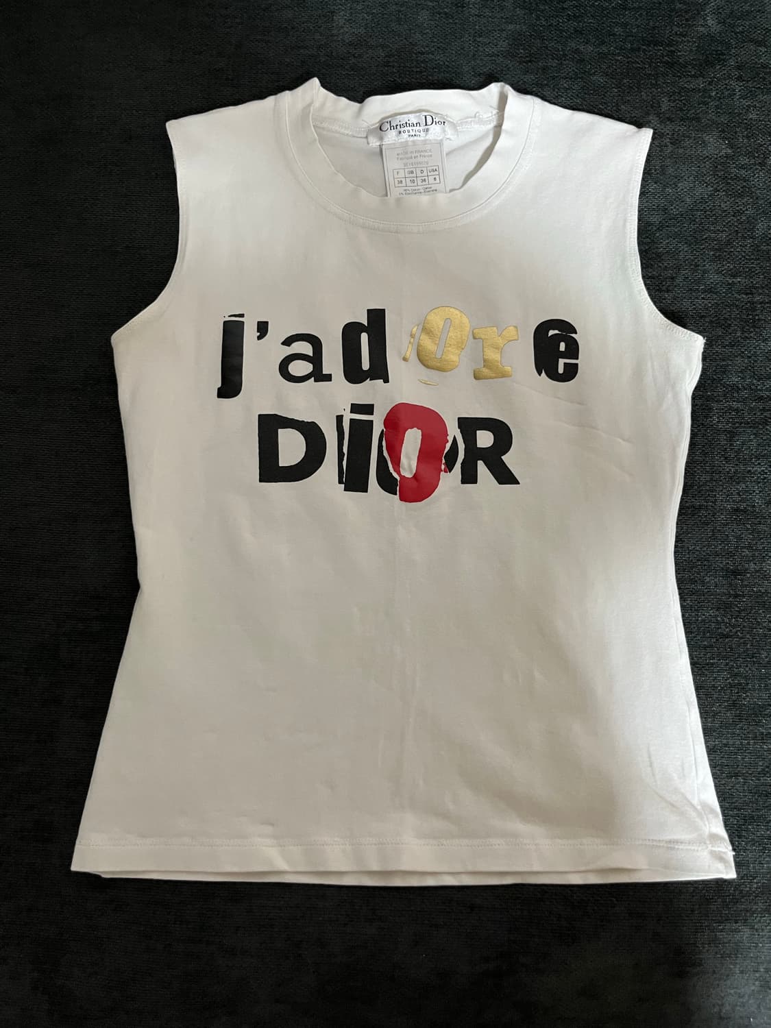 디올 화이트 슬리브리스 상품이미지2