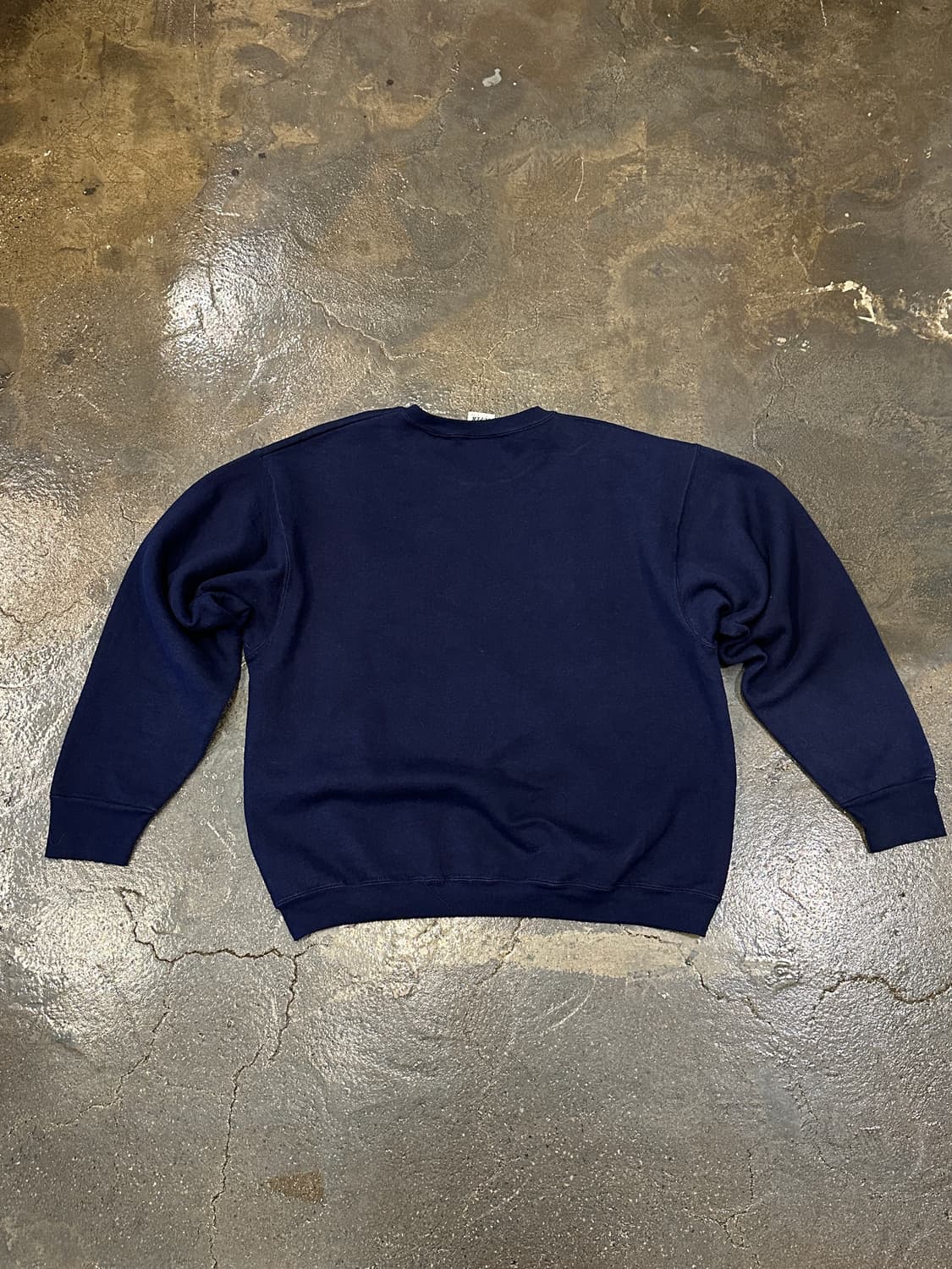 90s Fruit of the Loom 네이비 맨투맨 스웻셔츠 L 상품이미지2