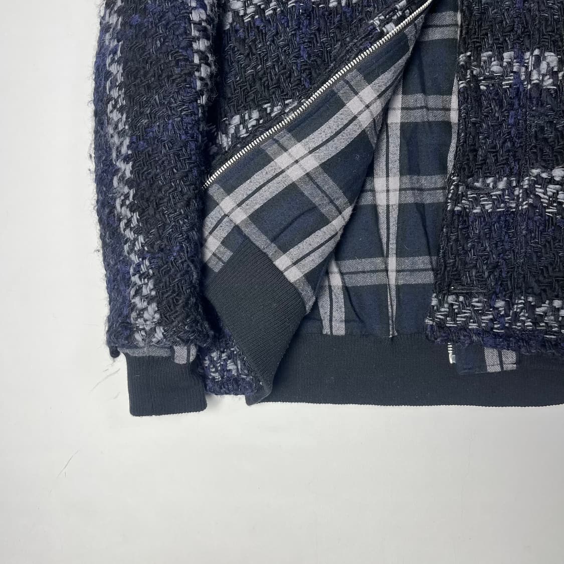 [Sacai] 15AW 사카이 리버시블 트위드 자켓 상품이미지5