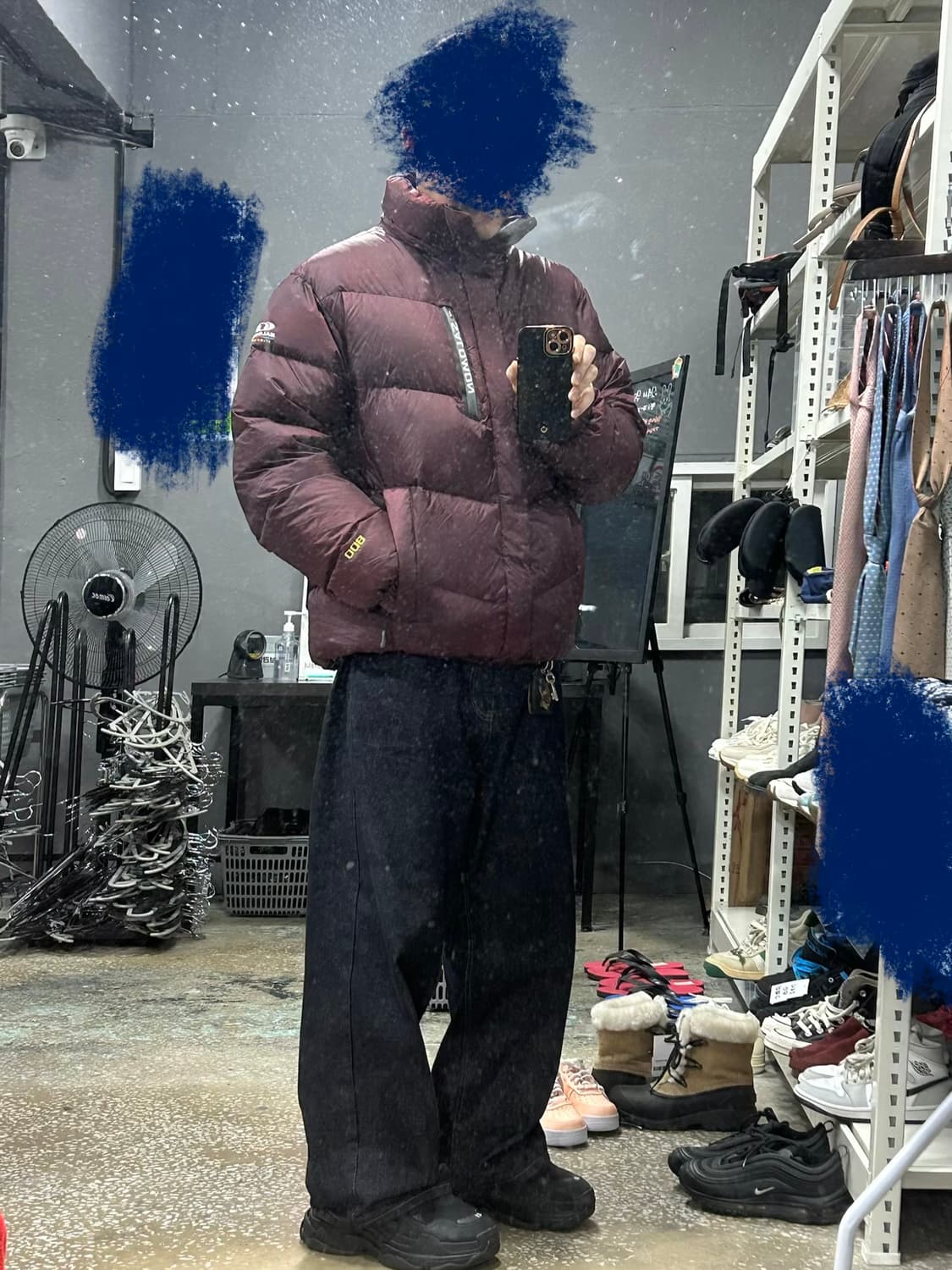 살로몬 구스다운 패딩(L, 800필) 상품이미지2