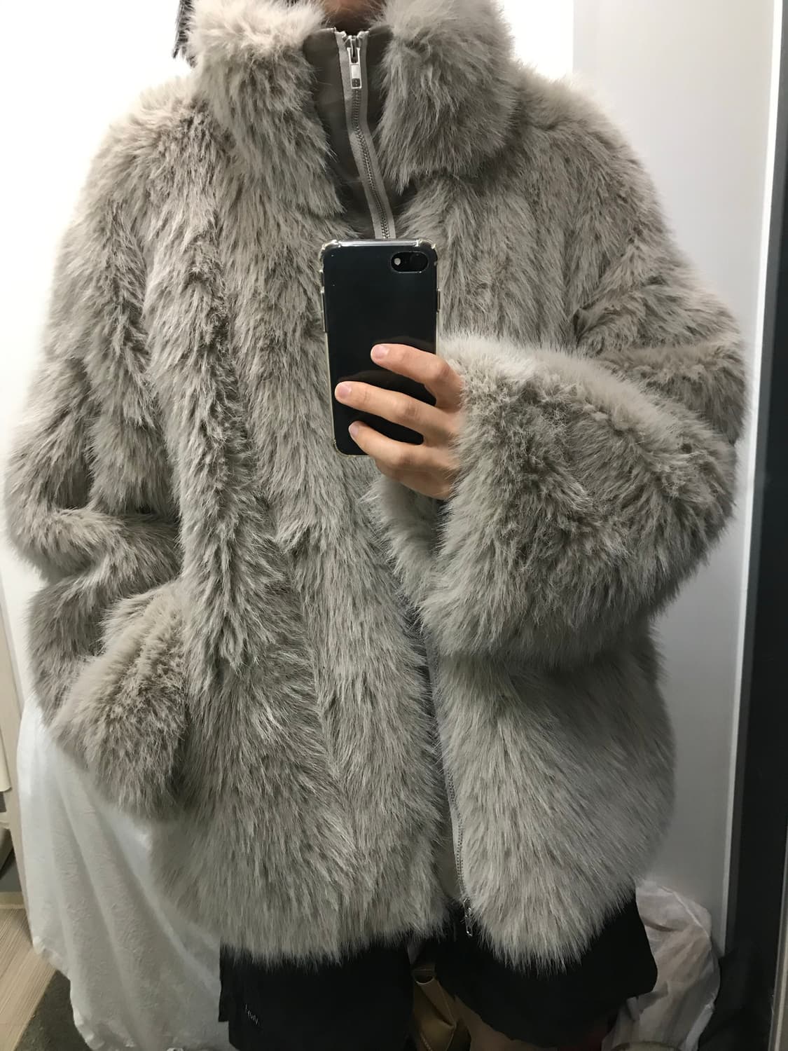 빈티지 퍼 자켓 상품이미지5