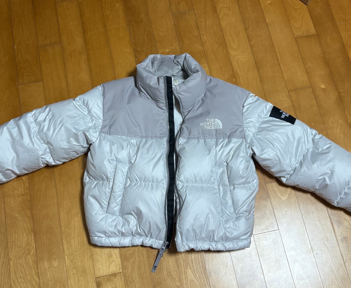 노스페이스 눕시 다운 자켓 아이스 그레이 XS 상품이미지1