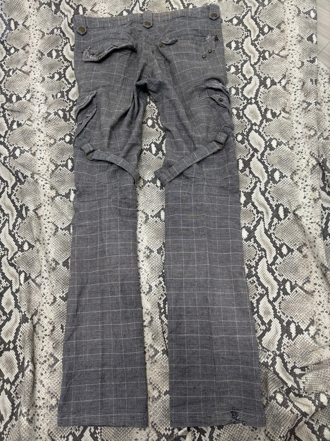 [apestein]00’s Check Bondage Detail Pant 상품이미지10