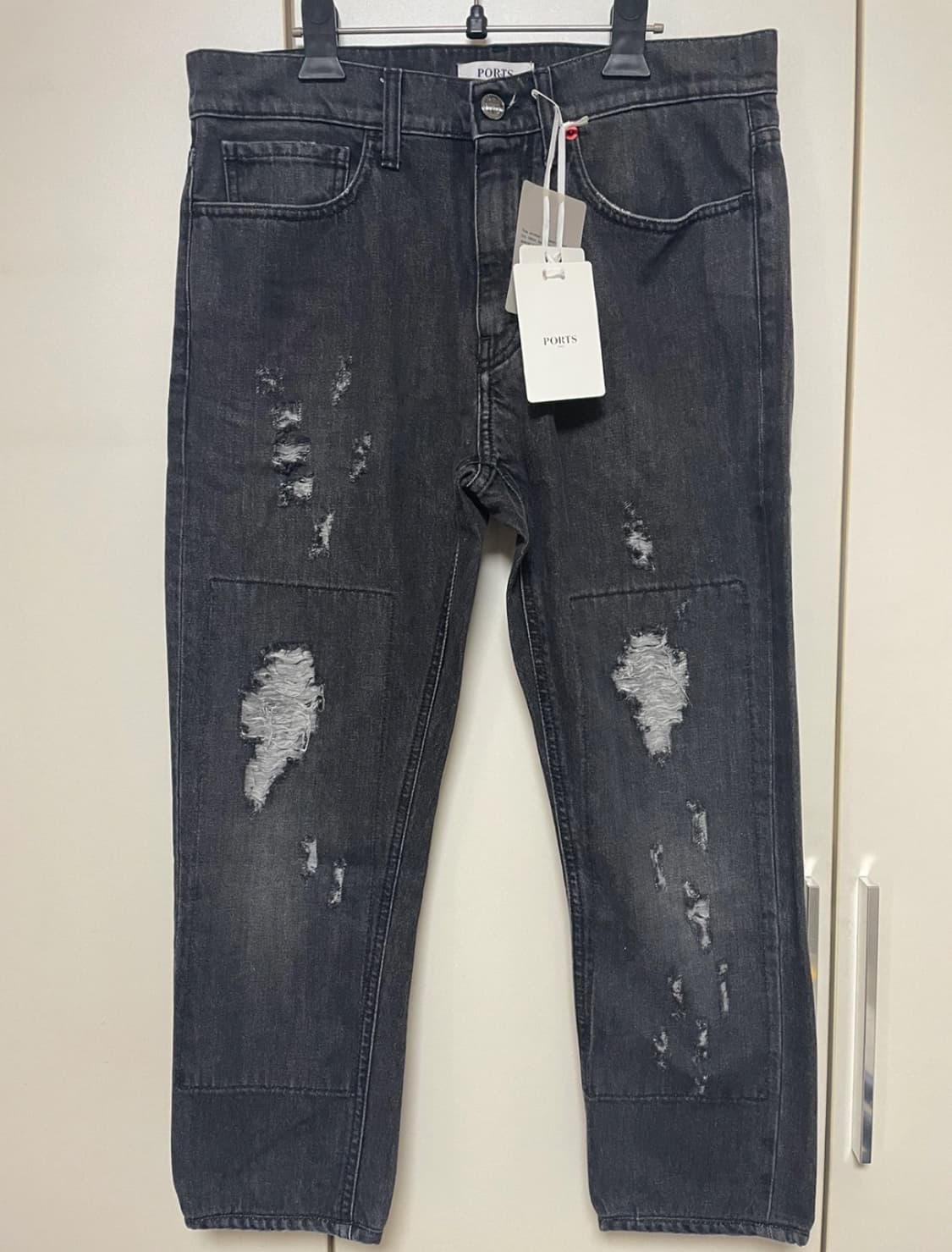 Port 1961 남자 블랙 진 30 사이즈 상품이미지1
