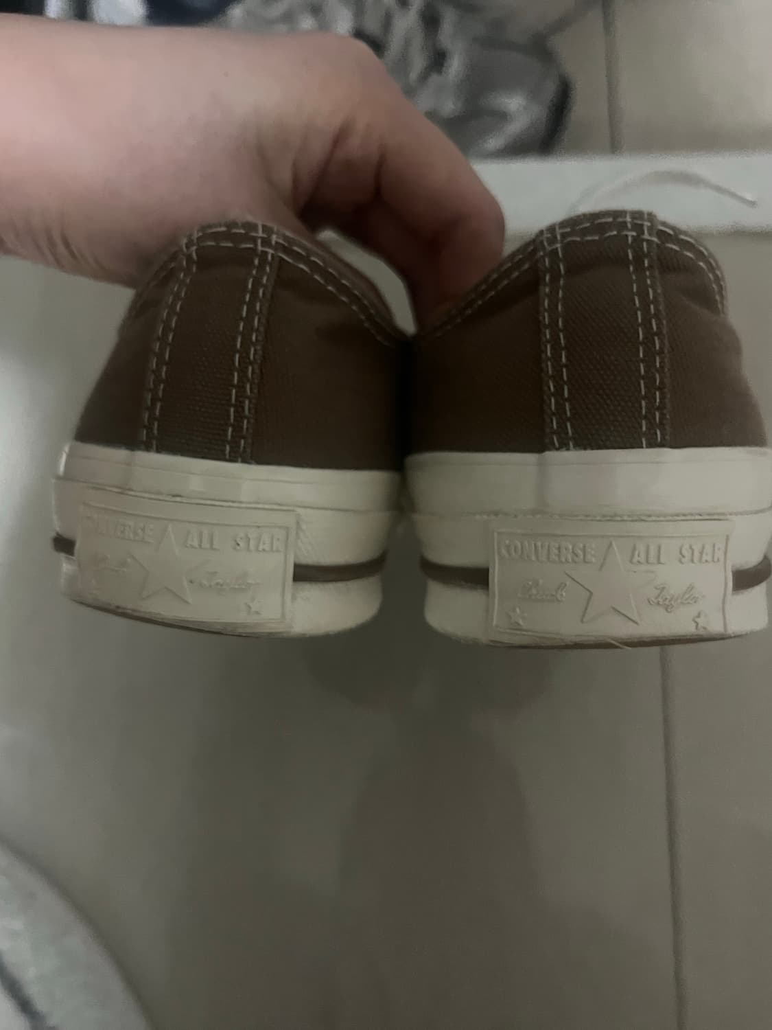 컨버스 척테일러X칼하트 브라운 235 상품이미지4