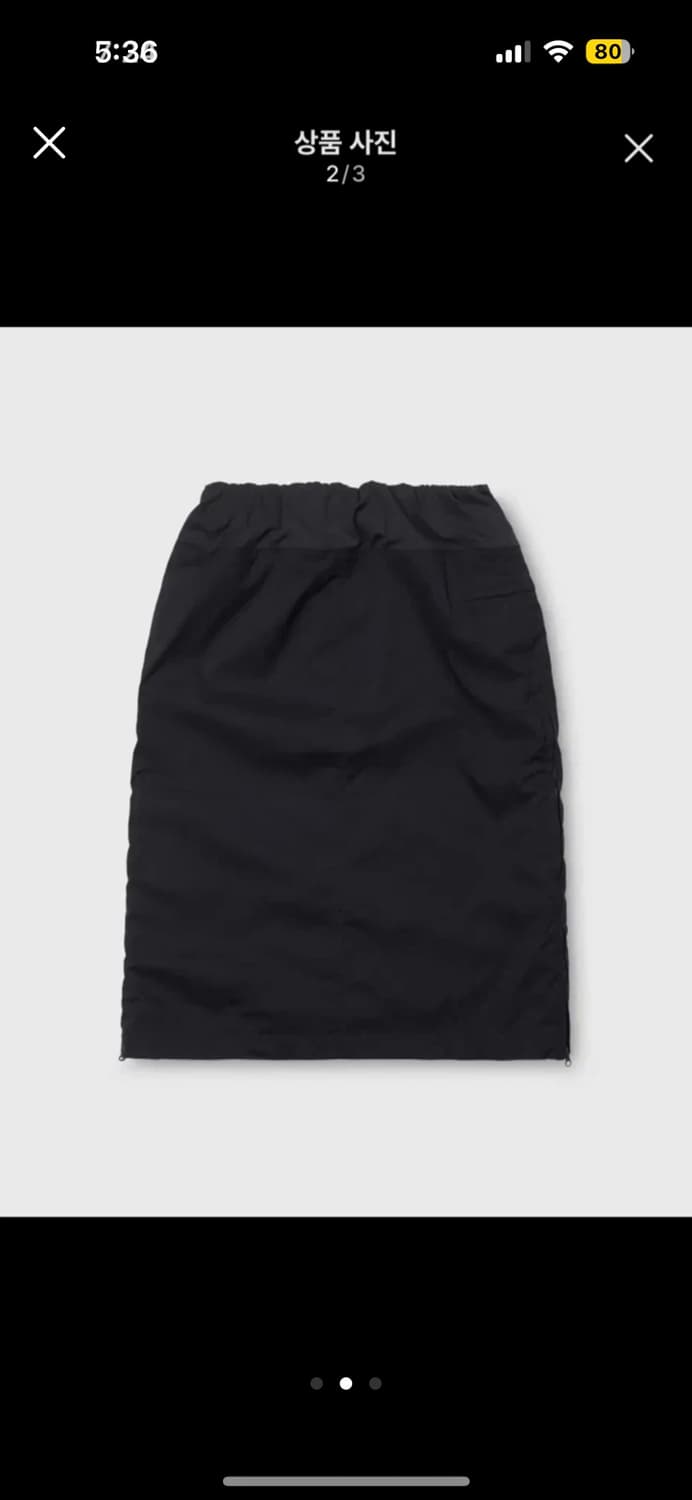 헤리티지플로스 윈드브레이크 스커트 S 상품이미지2