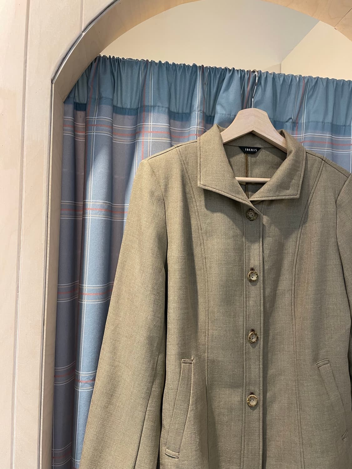 일본빈티지 클래식 베이지자켓 상품이미지4