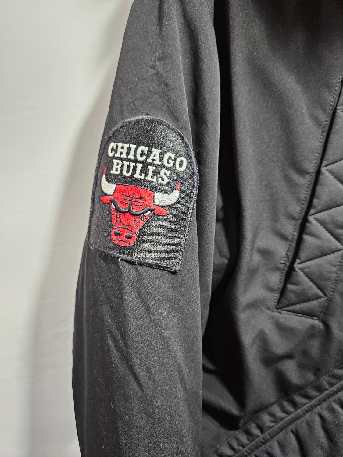 NBA 시카고불스 라쿤털후드 오리털 야상 롱패딩 S 상품이미지7