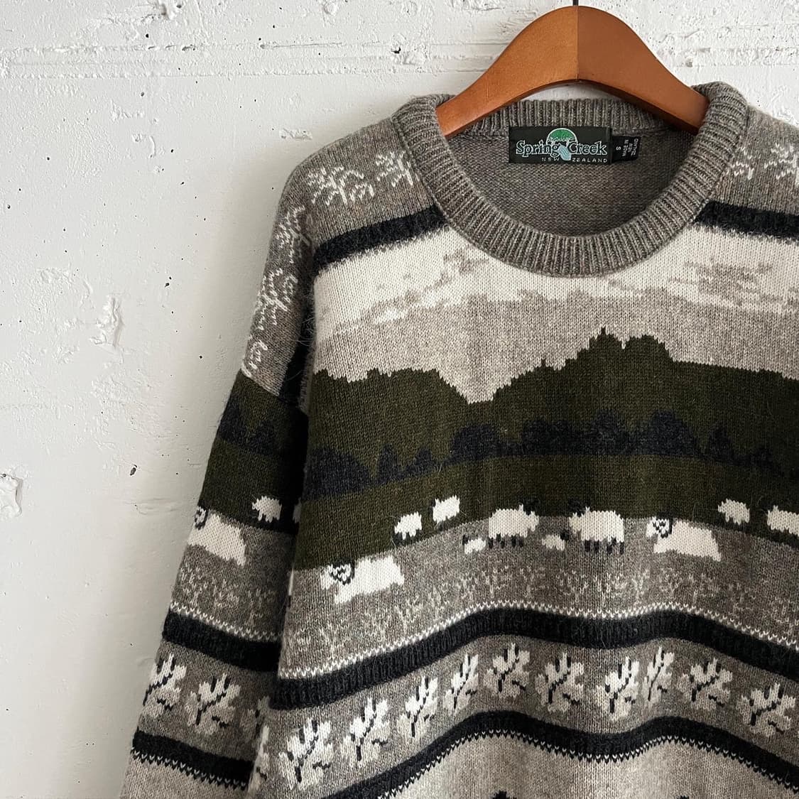made in newzealand 양떼 스웨터 상품이미지2