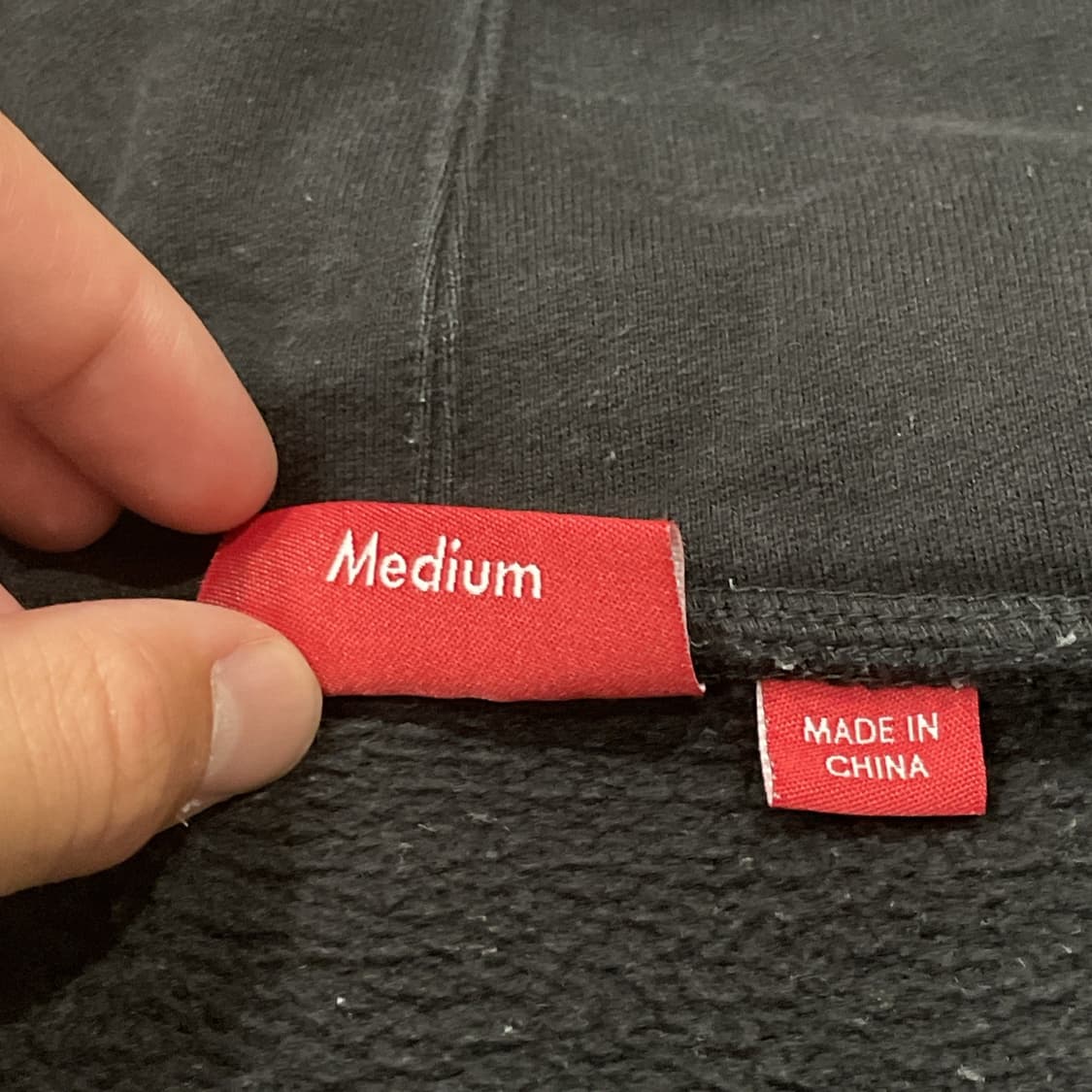 22FW 슈프림 도우보이 후드집업 블랙 상품이미지5