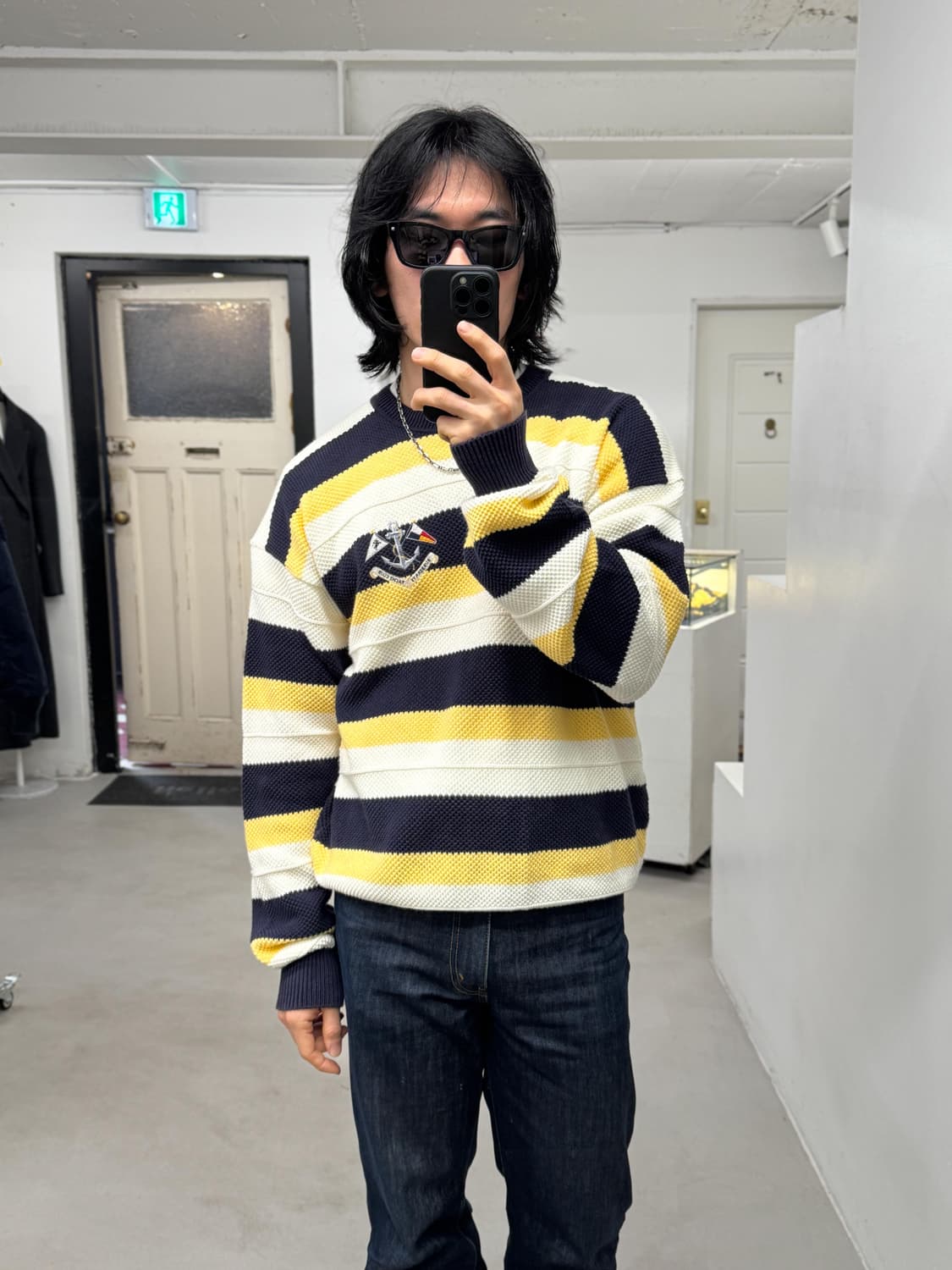 90s 버버리 코튼 니트 상품이미지3