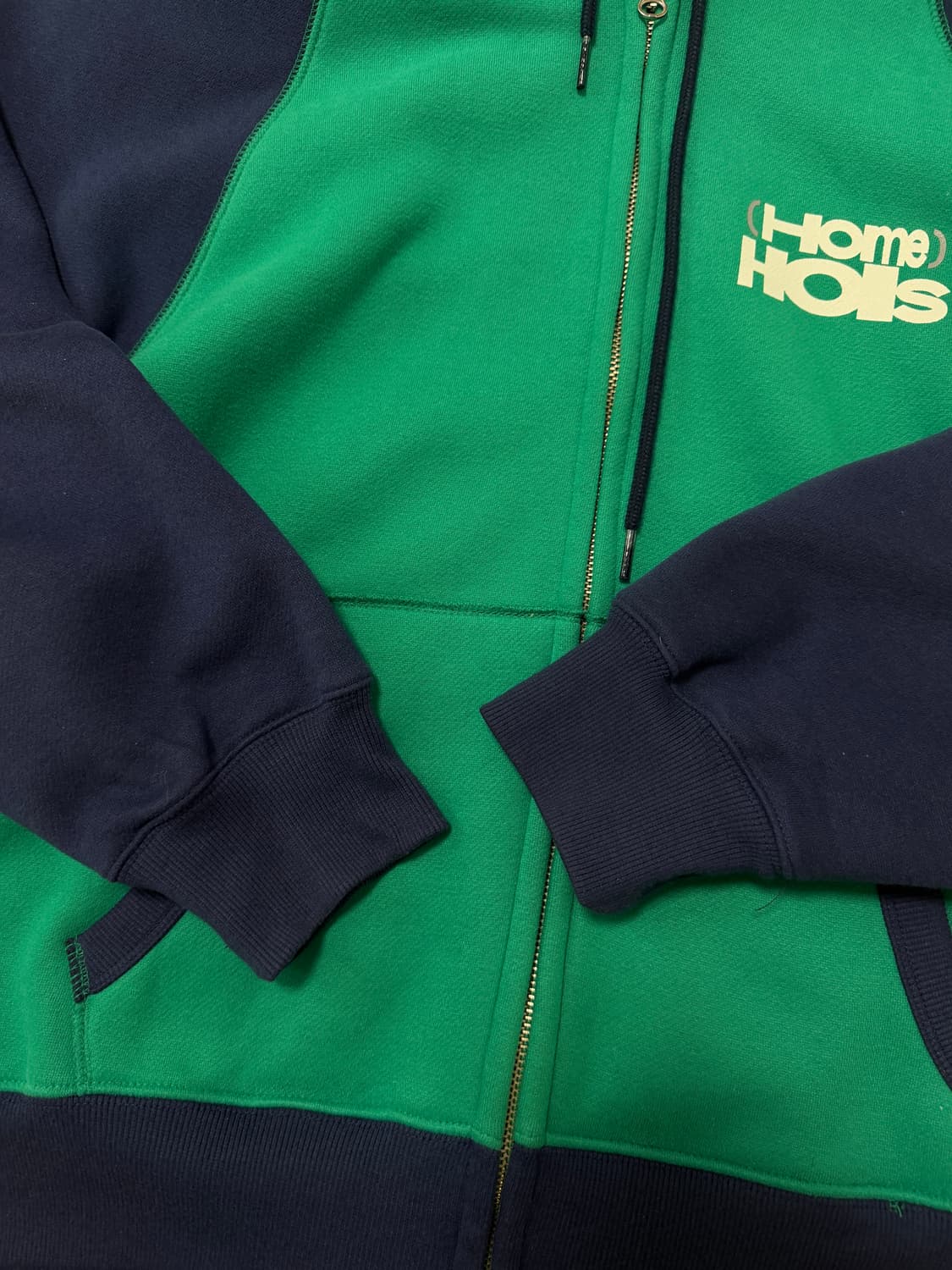 테켓 후드집업 그린 Holiday Zip-Up Hoodie Green 상품이미지4