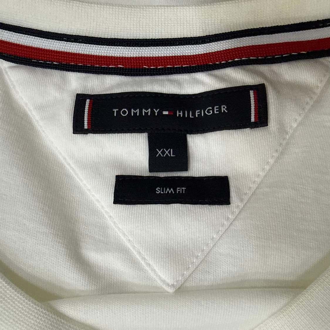 XXL 타미힐피거 슬림핏 반팔 티셔츠 0413T 상품이미지3