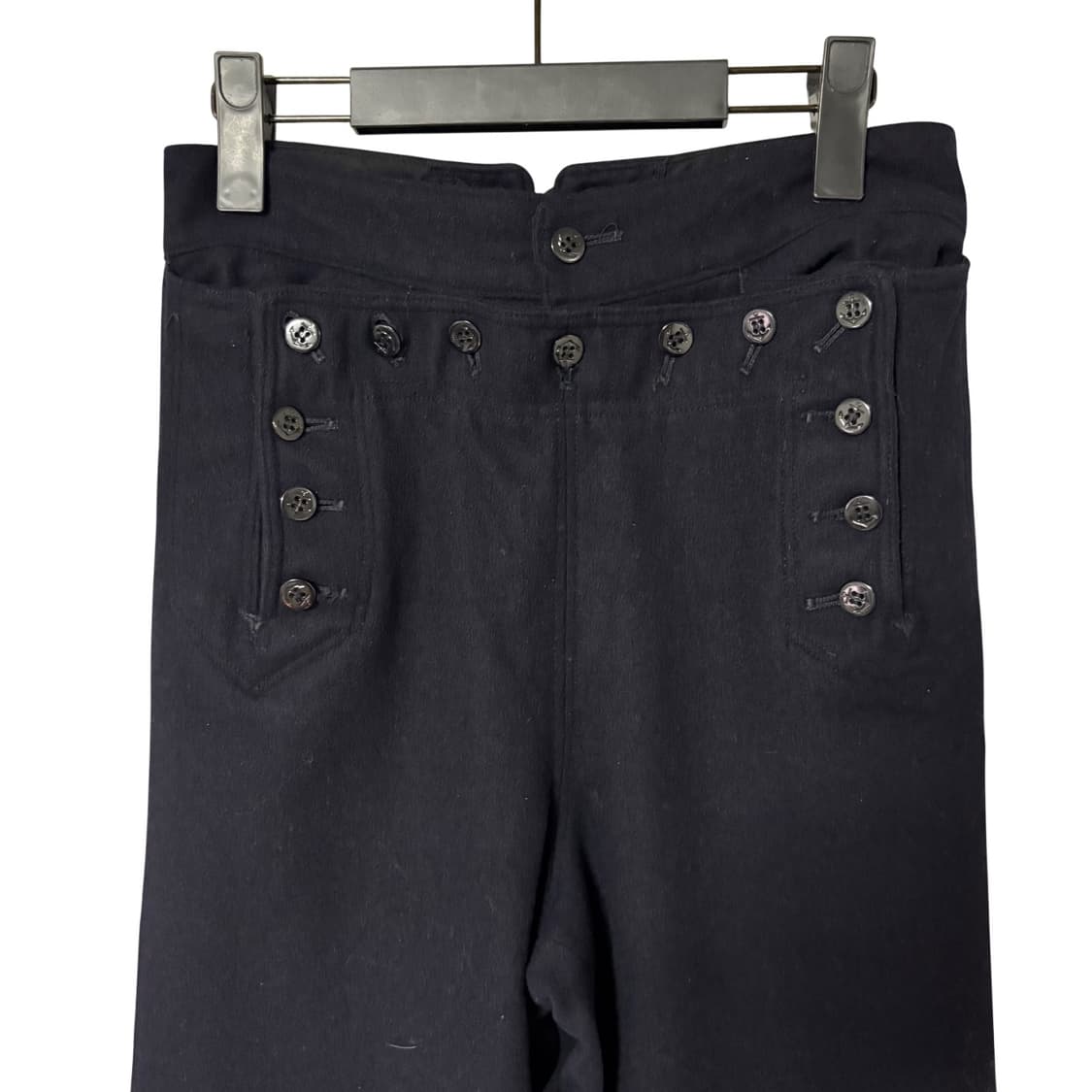 70s USN 울 해군 세일러 벨바텀 팬츠 30사이즈 플레어 상품이미지5