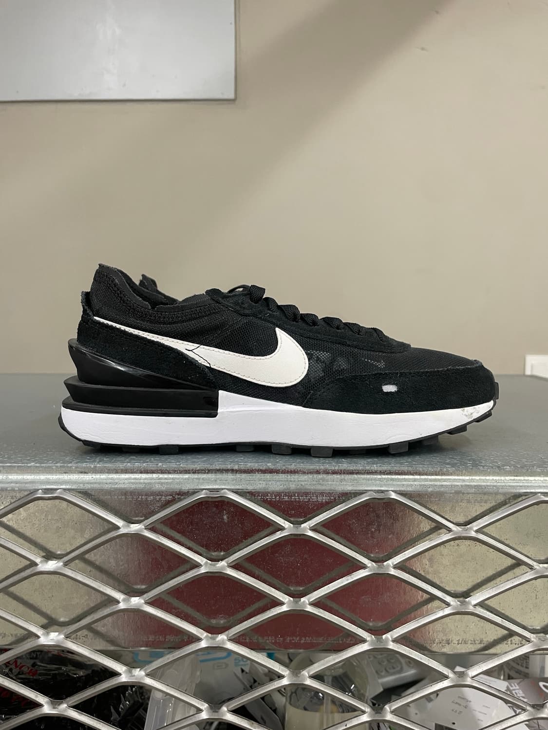 나이키 와플 원 블랙 화이트 230 상품이미지4