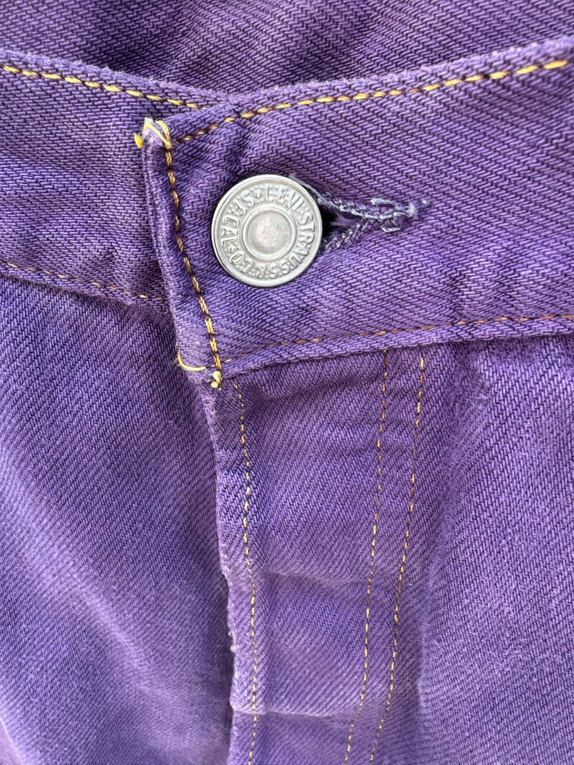 90s 리바이스 501 퍼플데님 상품이미지4